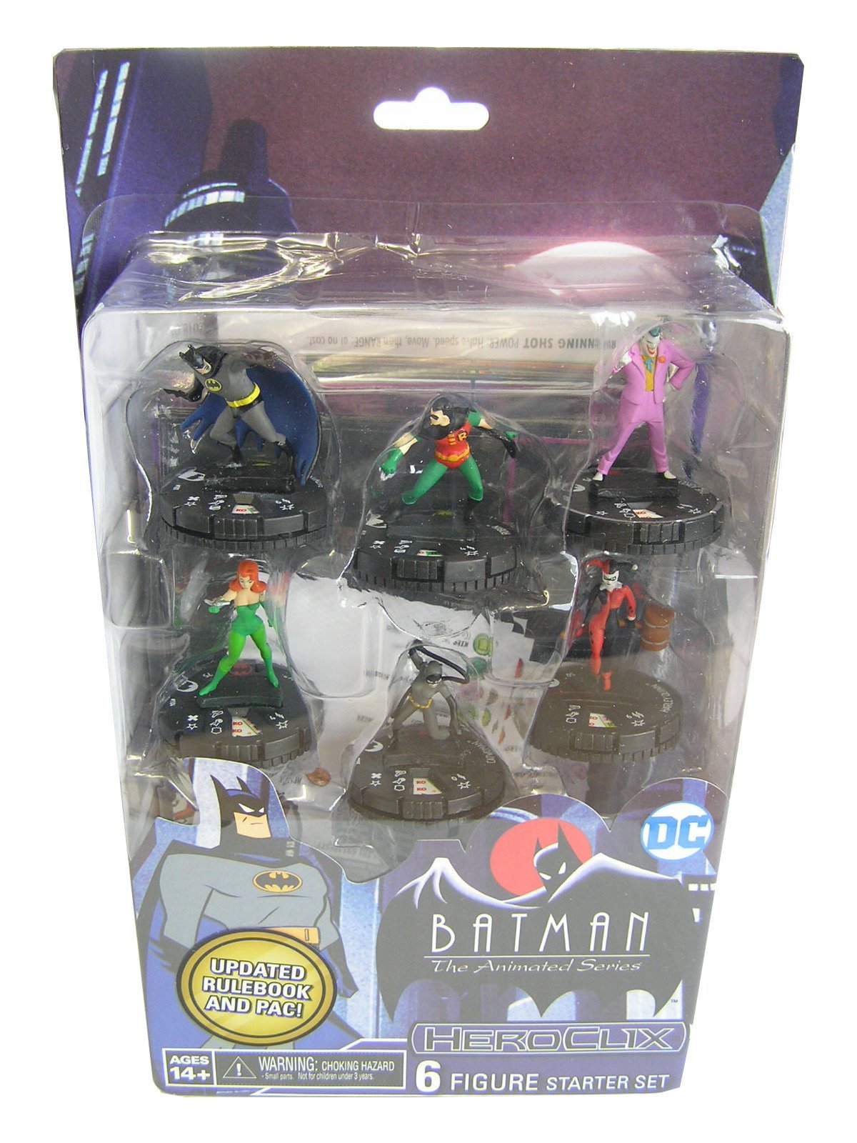 HeroClix Batman The Animated Series 6 Figure Starter Set