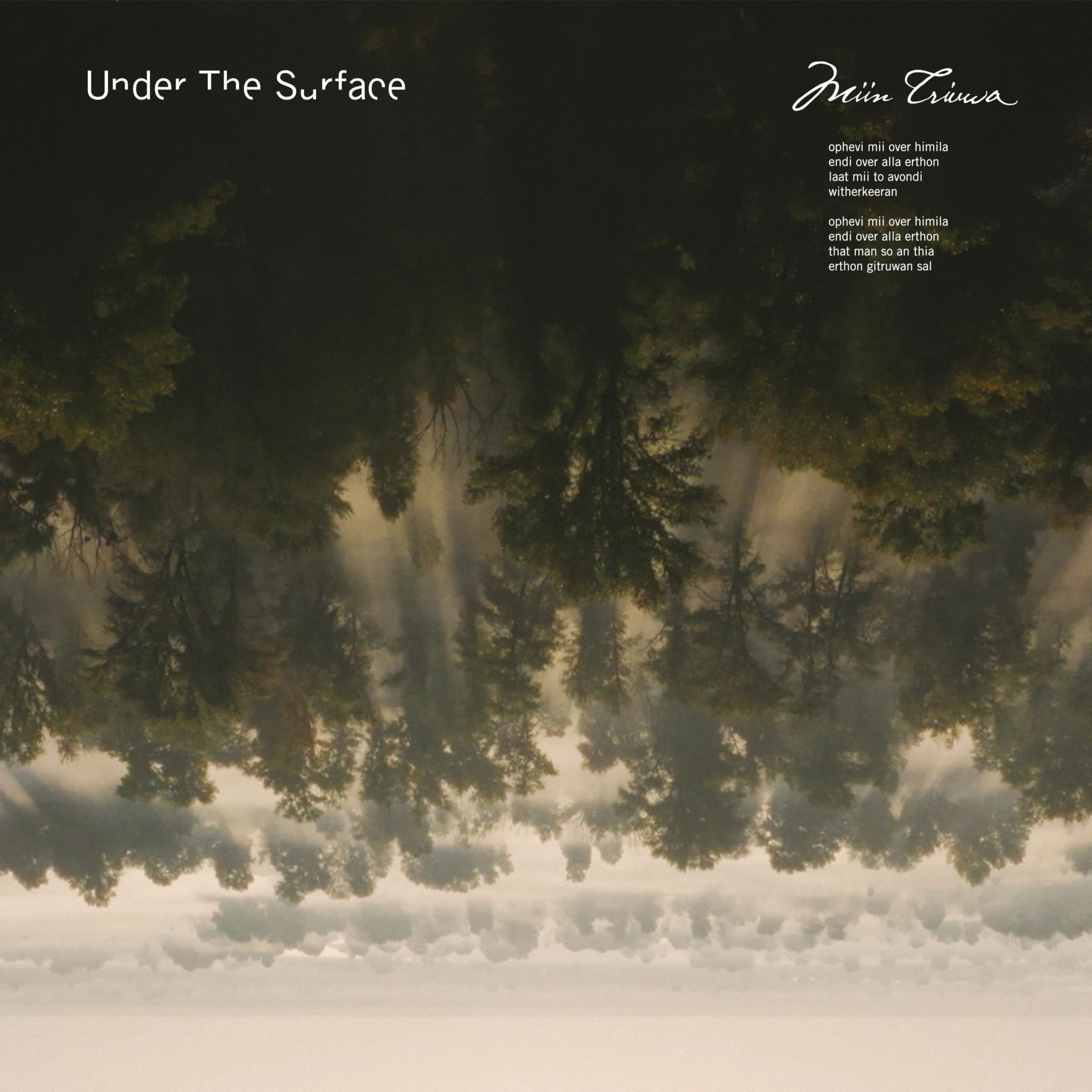 Under the Surface Miin Triuwa CD JIM74750 NEW