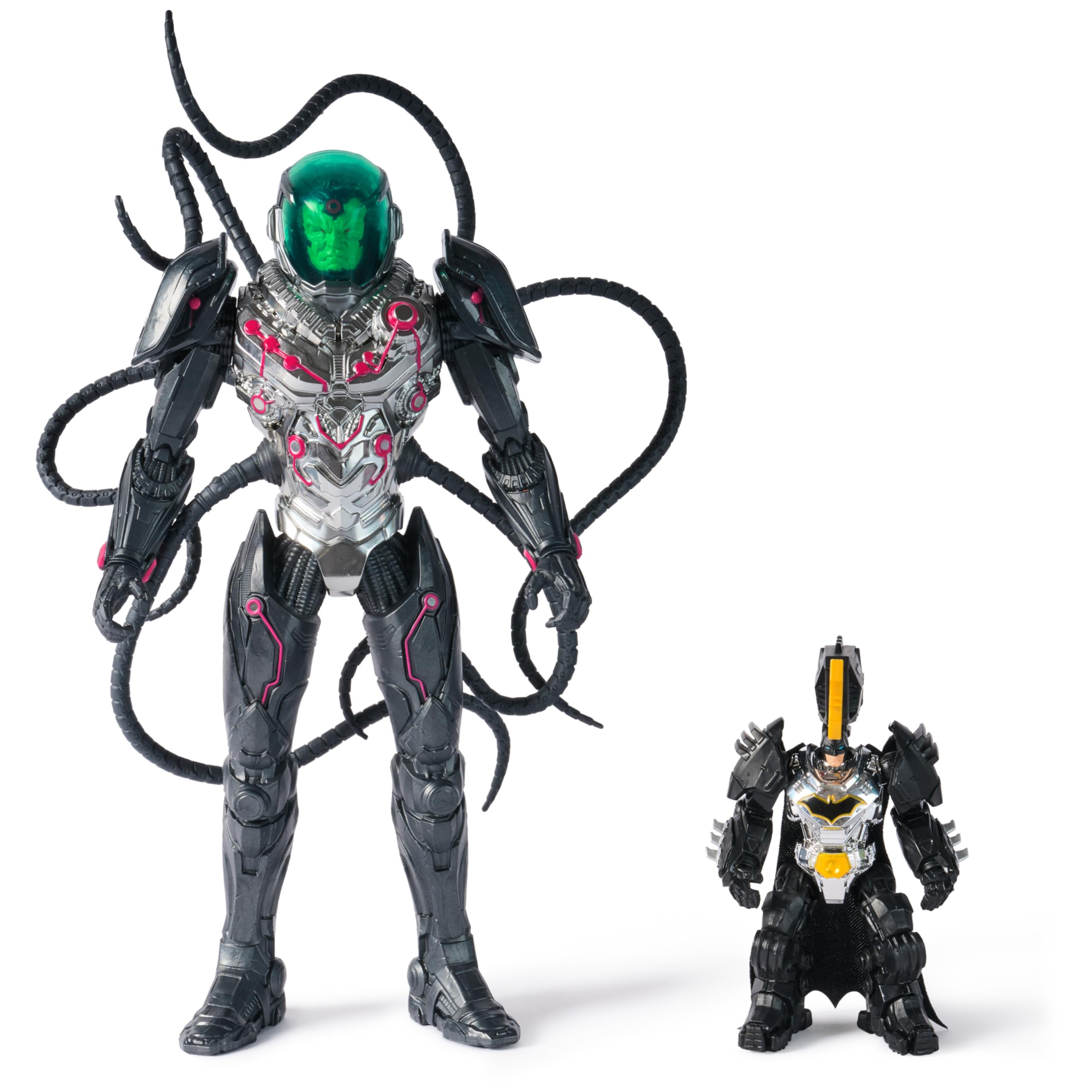 DC Comics, Metal Force Brainiac vs. Batman Action Figure Pack, 12