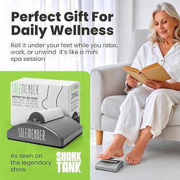 Complete Foot Care Bundle Cold Foot Roller, Natural Jade Roller & Bumpy Attachment for Foot Pain Relief, Circulation, Stress Reduction, Plantar Fasciitis & Heel Pain