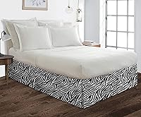 Vista 82 de Falda de cama de doble tono, color borgoña, tamaño Twin de 16 pulgadas, caída a medida, de ajuste fácil, suave, doble cepillado, de microfibra