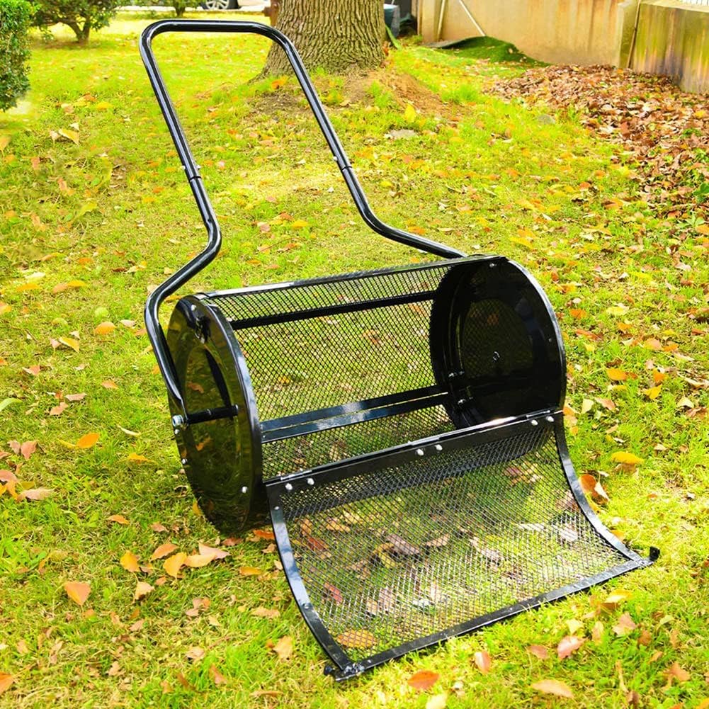 Peat Moss Spreader, Compost Spreader, Upgraded UShaped