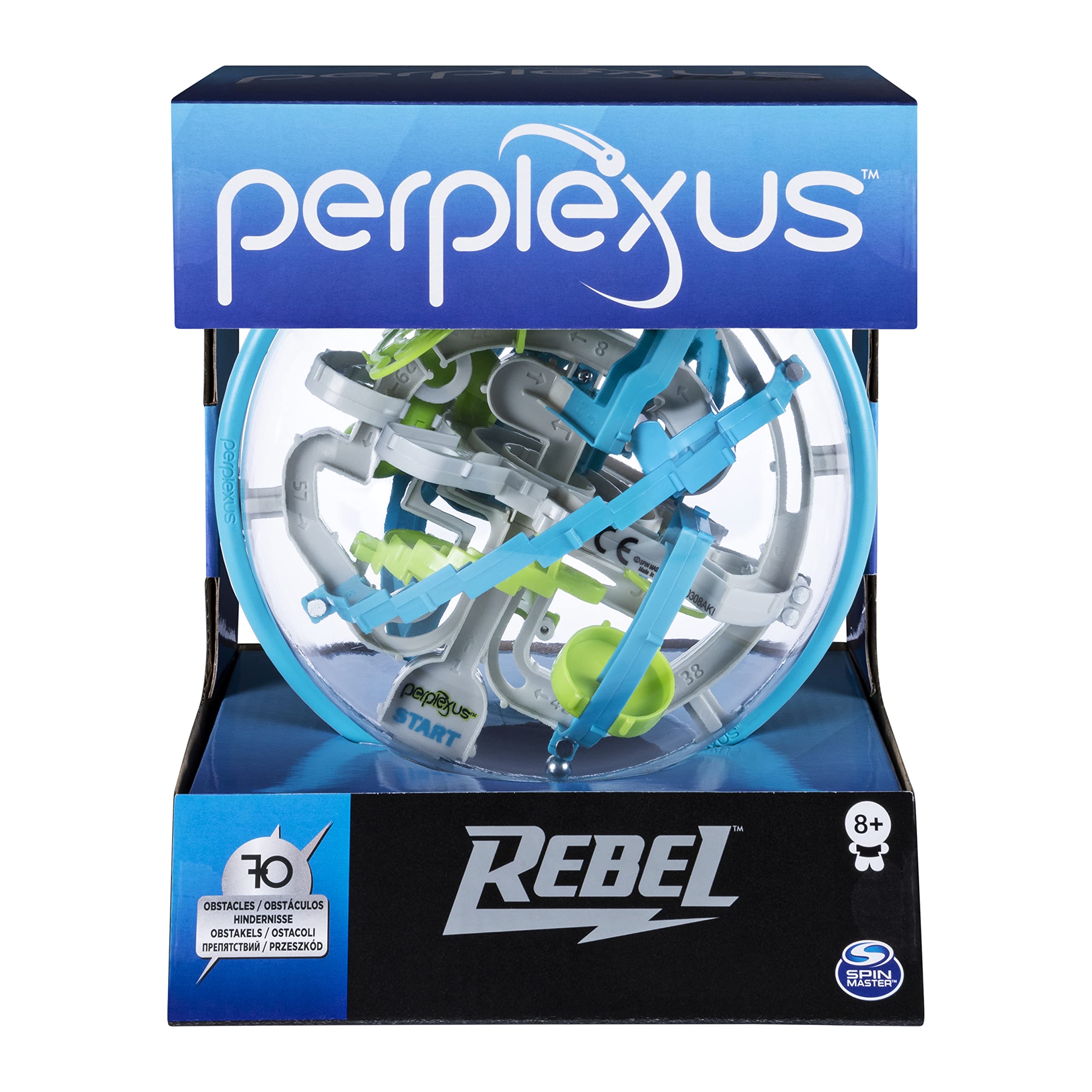 Spin Master Games Perplexus Rebel, 3D Maze Game with 70 Obstacles