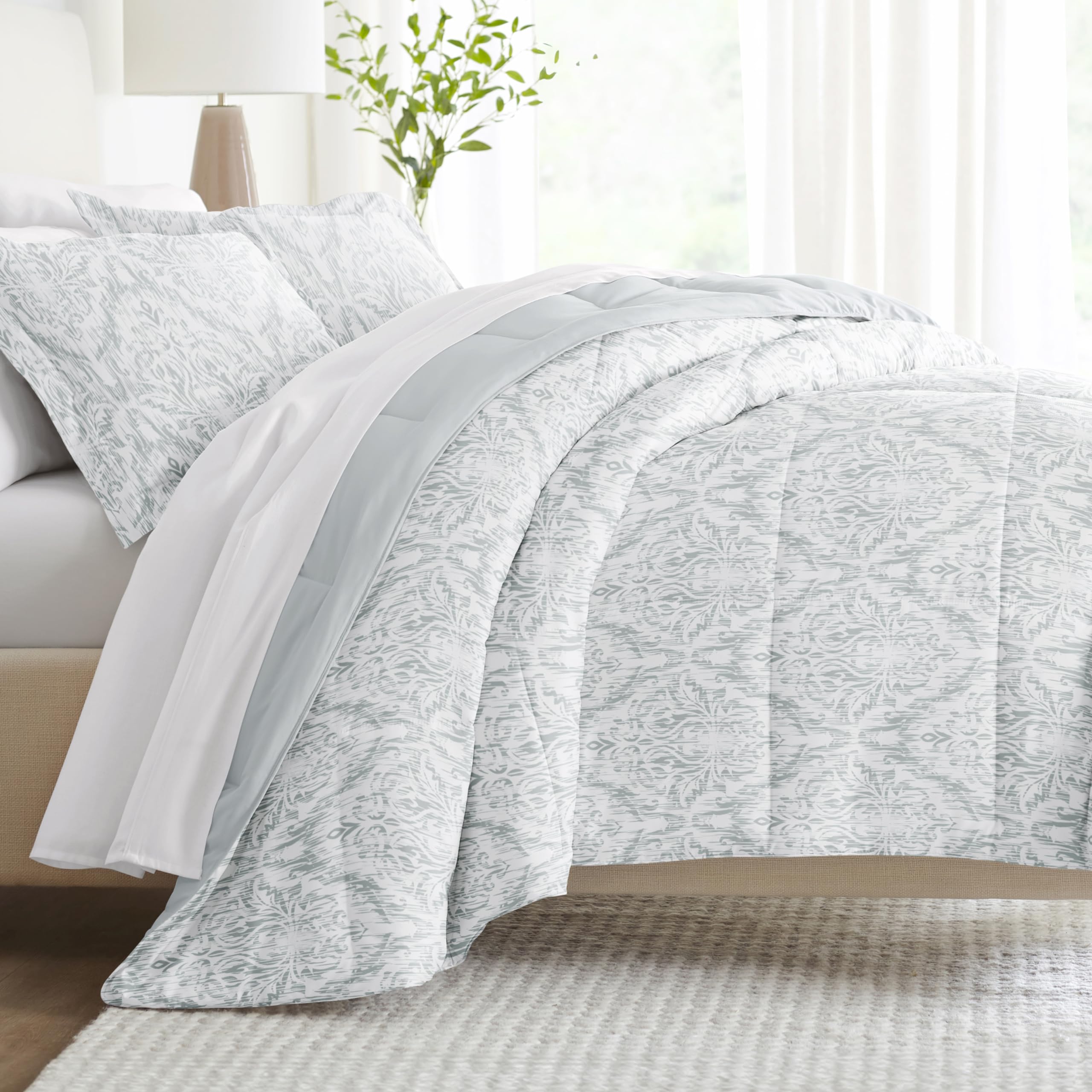 Linen Market Reversible Twin/Twin XL Comforter Set (2 Piece) - Bring Luxury Home with Our Soft and Lightweight Down Alternative Comforter Twin Size -