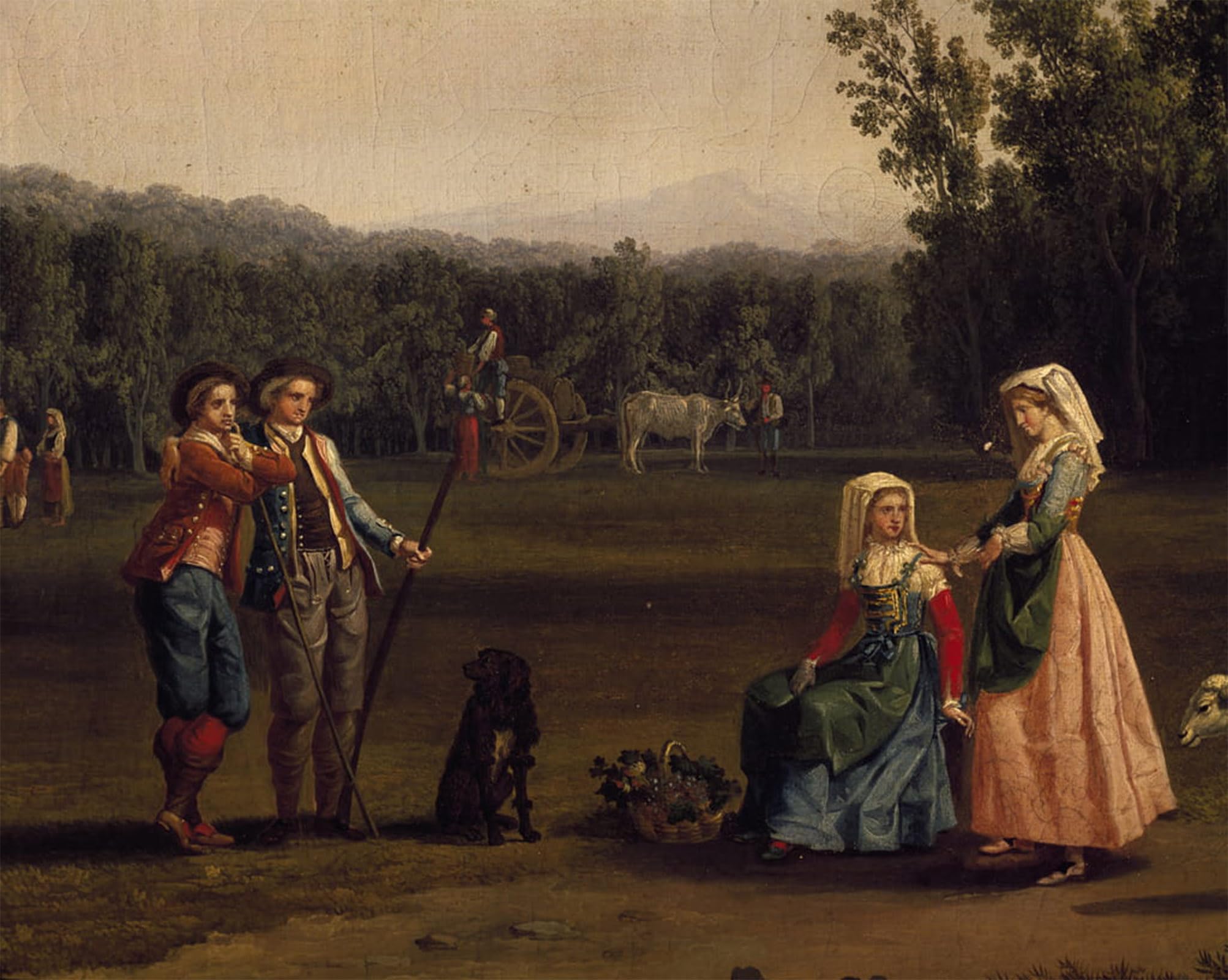De Célèbres Tableaux Murale Art Jacob Hackert - Impression Grand Format Premium 60x90cm - 5