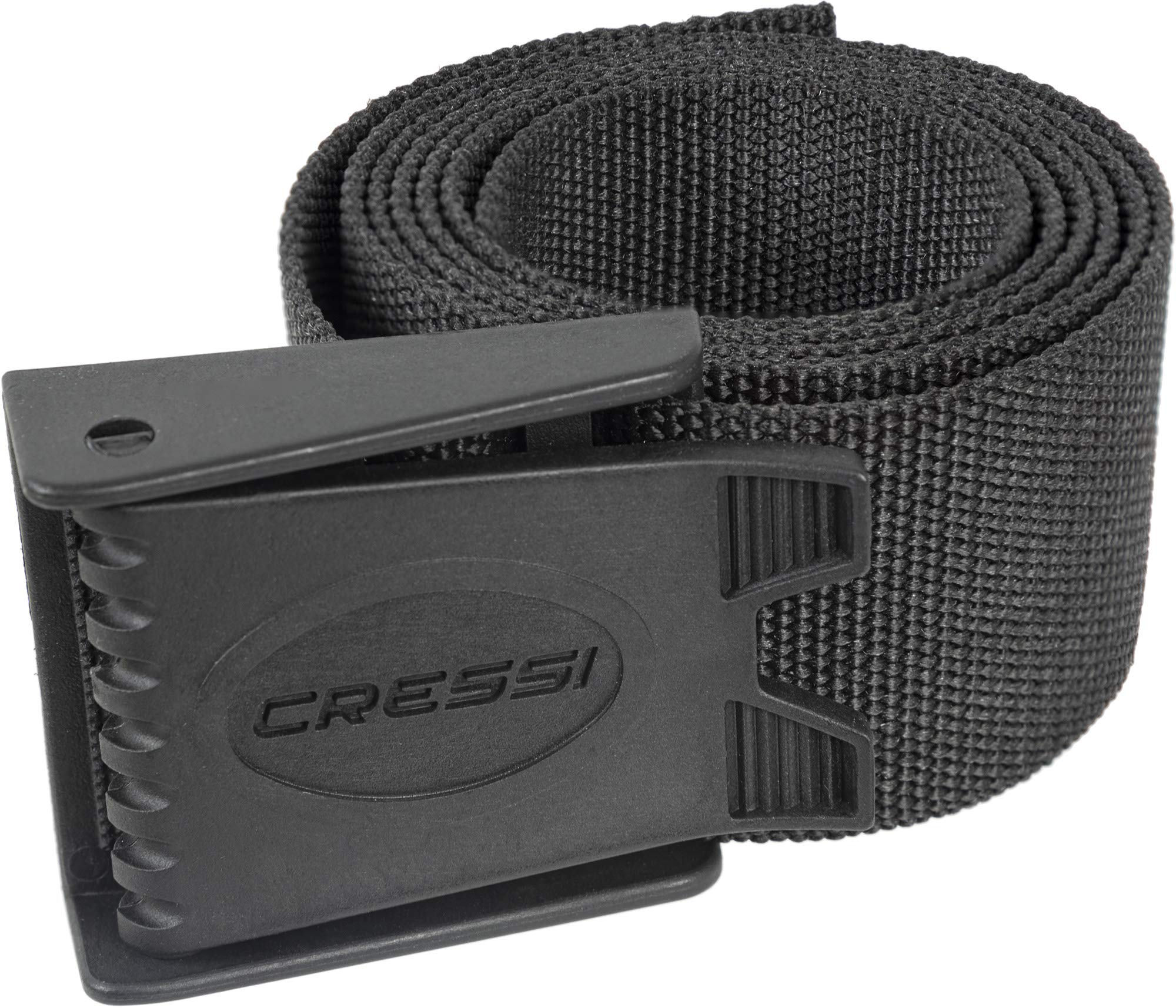 CRESSIWeight Belt for Free Diving, Spear Fishing - Marseillaise - Nylon - Quick-Release Buckle - Designed in Italy