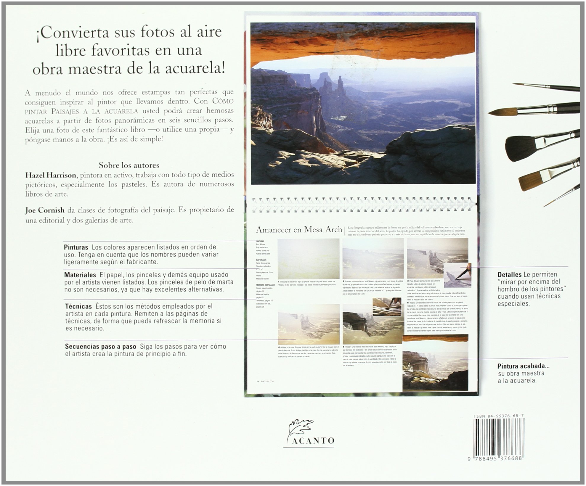 Cómo pintar paisajes a la acuarela: De la fotografía al boceto y a su propia obra maestra en seis fáciles pasos (PINTURA)