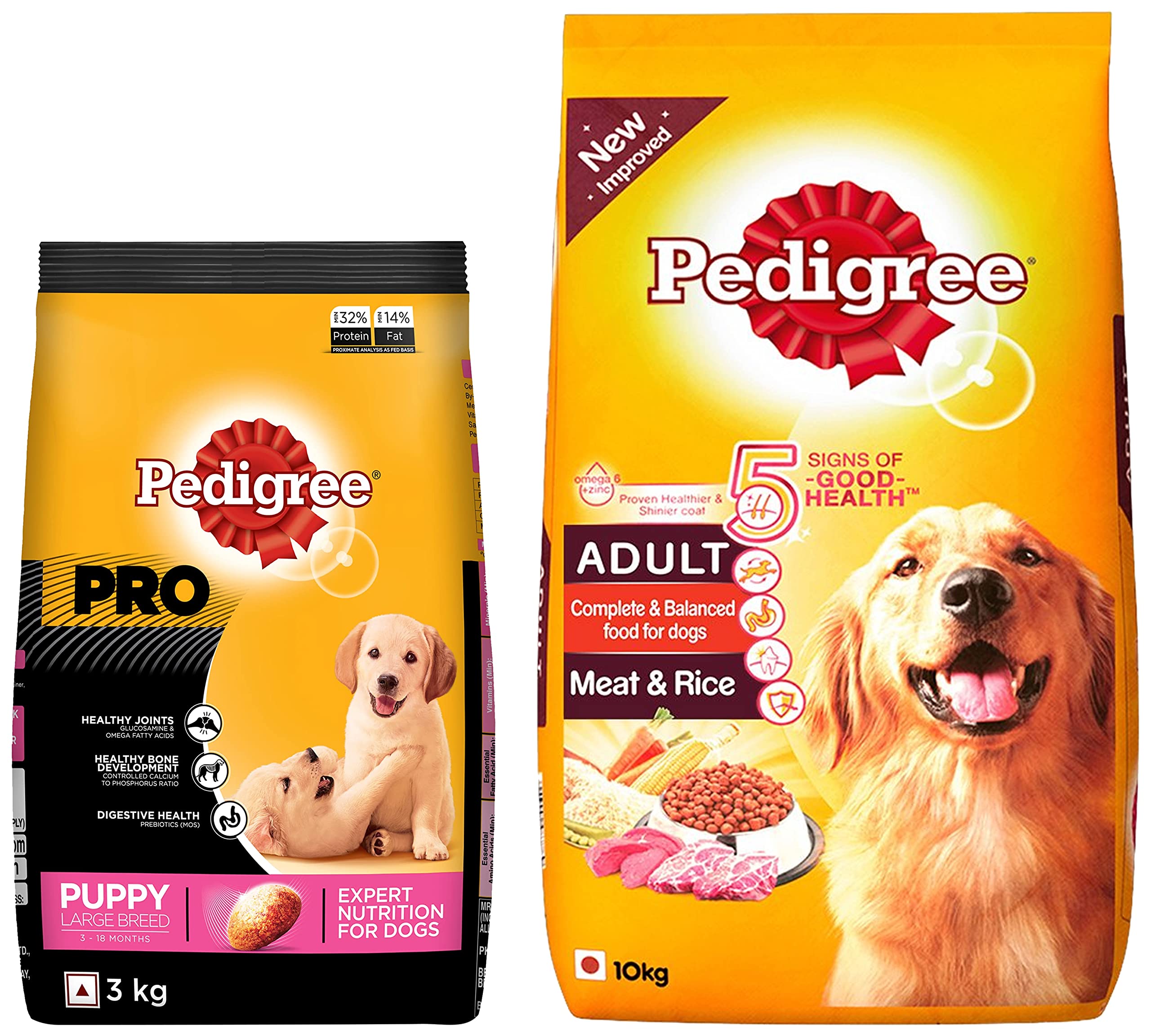 See full amazon price history chart for Pedigree PRO Expert Nutrition Large Breed Puppy (3-18 Months), Dry Dog Food, Chicken, 3kg Pack & Adult Dry Dog Food, Meat & Rice, 10kg Pack Pedigree PRO Expert Nutrition Large Breed Puppy (3-18 Months), Dry Dog Food, Chicken, 3kg Pack & Adult Dry Dog Food, Meat & Rice, 10kg Pack (B09VKYTQKF) Amazon Price History, Amazon Price Tracker