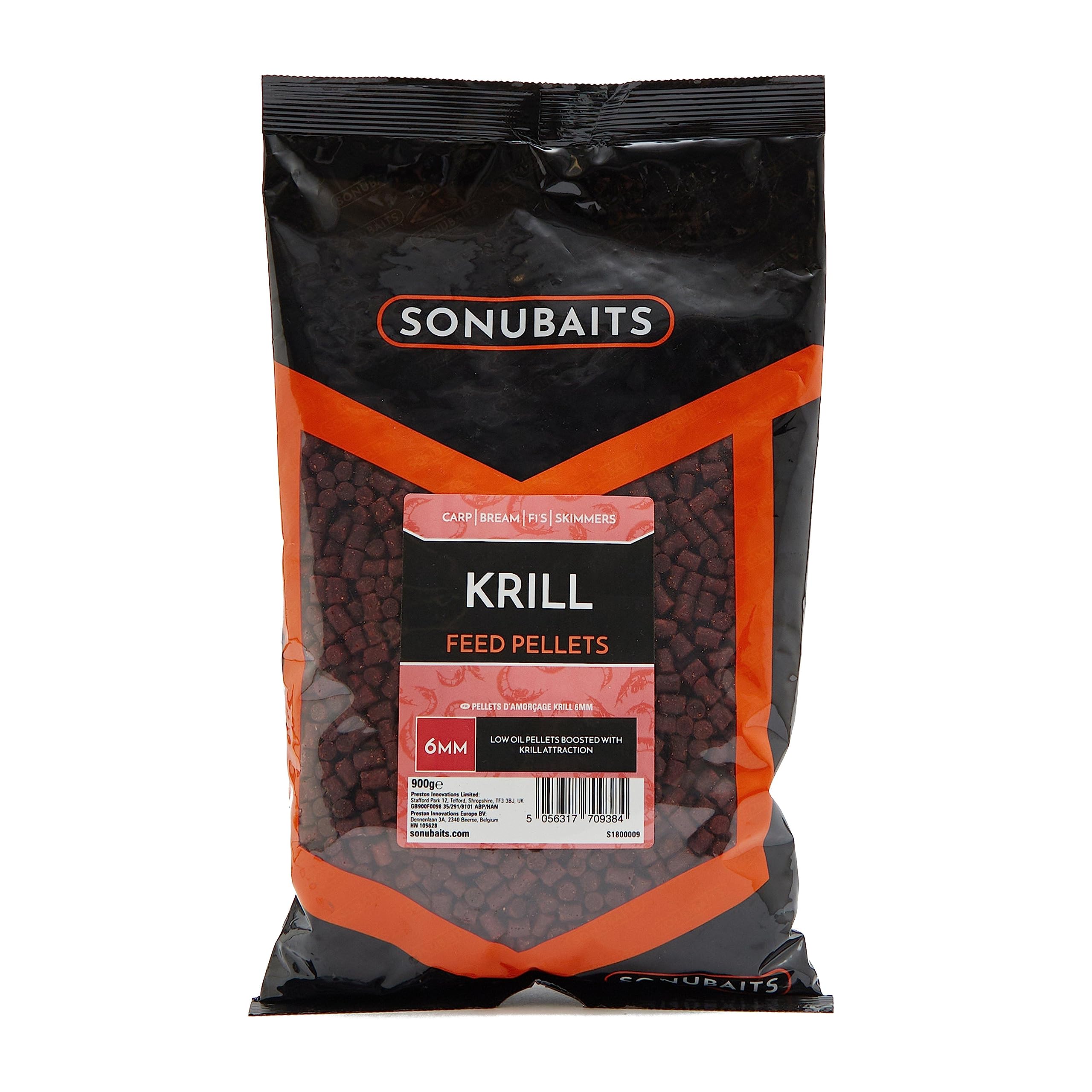 Sonubaits Krill Feed Pellets 6mm