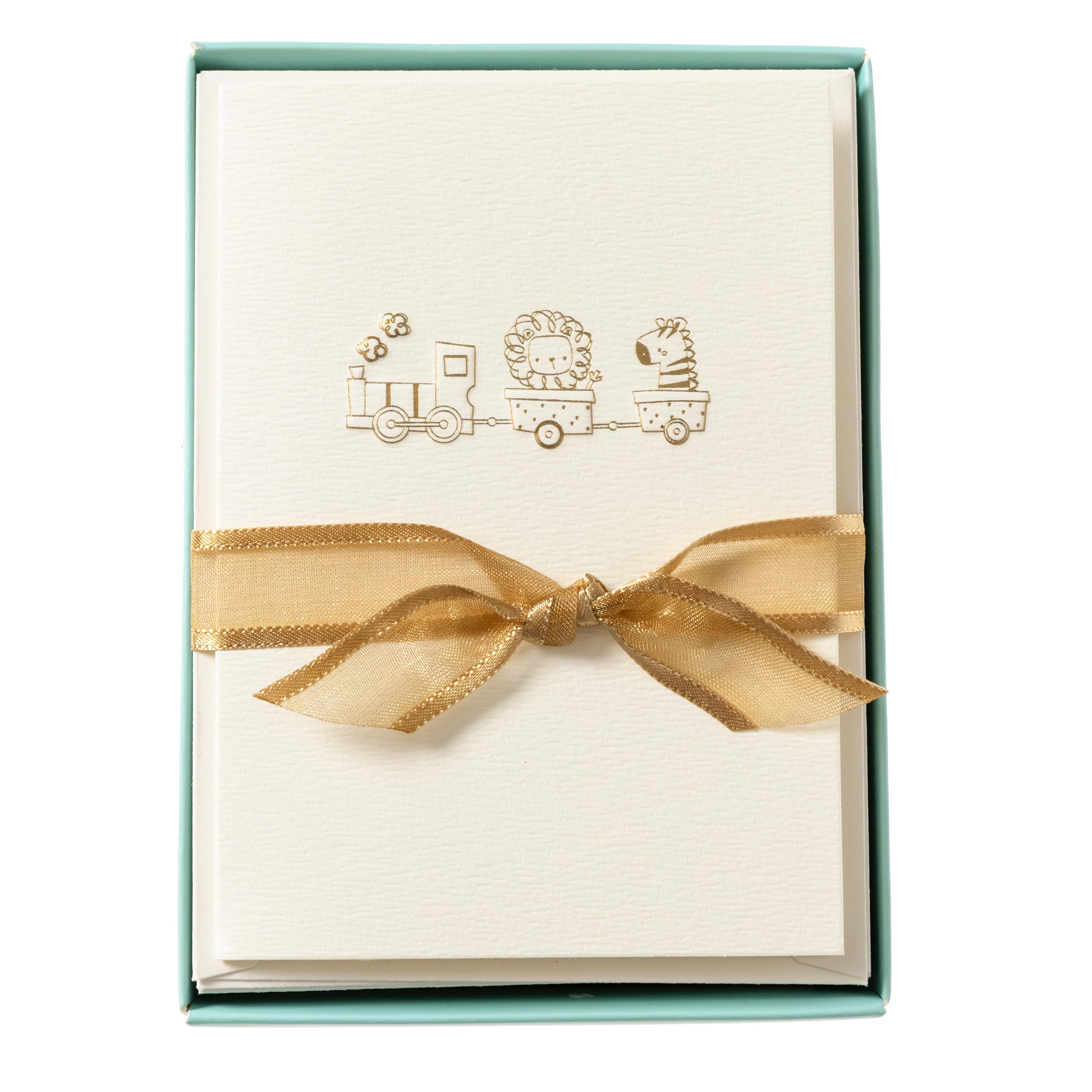 Graphique Baby Train La Petite Presse Boxed Notecards - 10 Embossed Cards