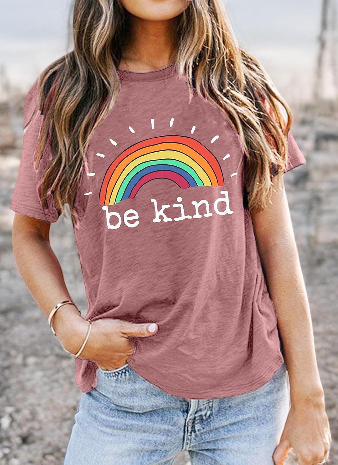 Kindness Shirts for Women Be Kind Positive T-Shirts Choose Kindness Floral Graphic Tees Short Sleeve Tops - Image 7