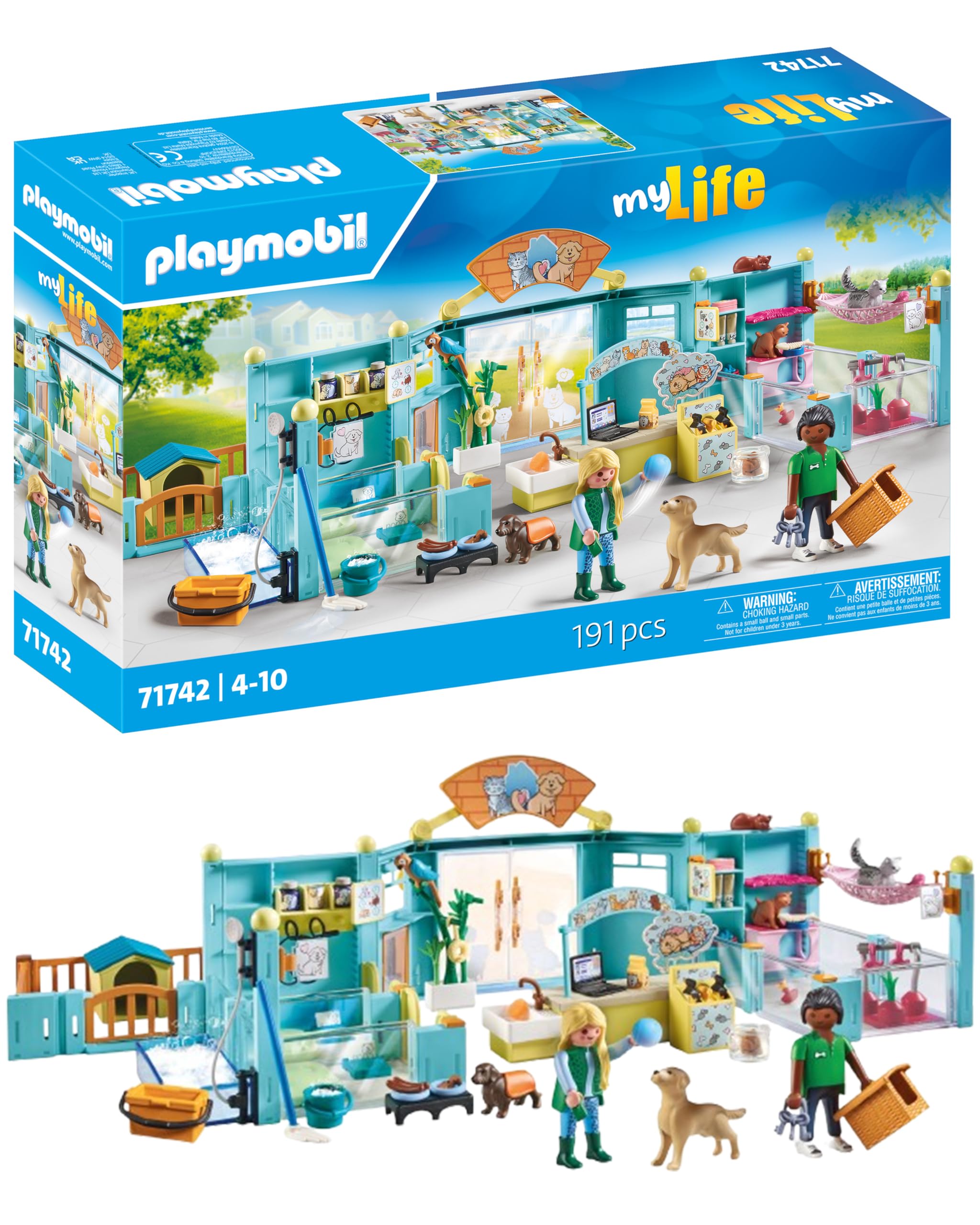 Amazon.com: Playmobil Animal Hotel : Toys & Games