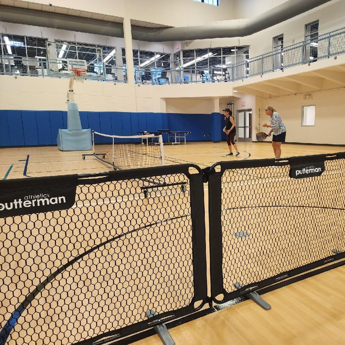 Portable Court Divider for Pickleball Courts