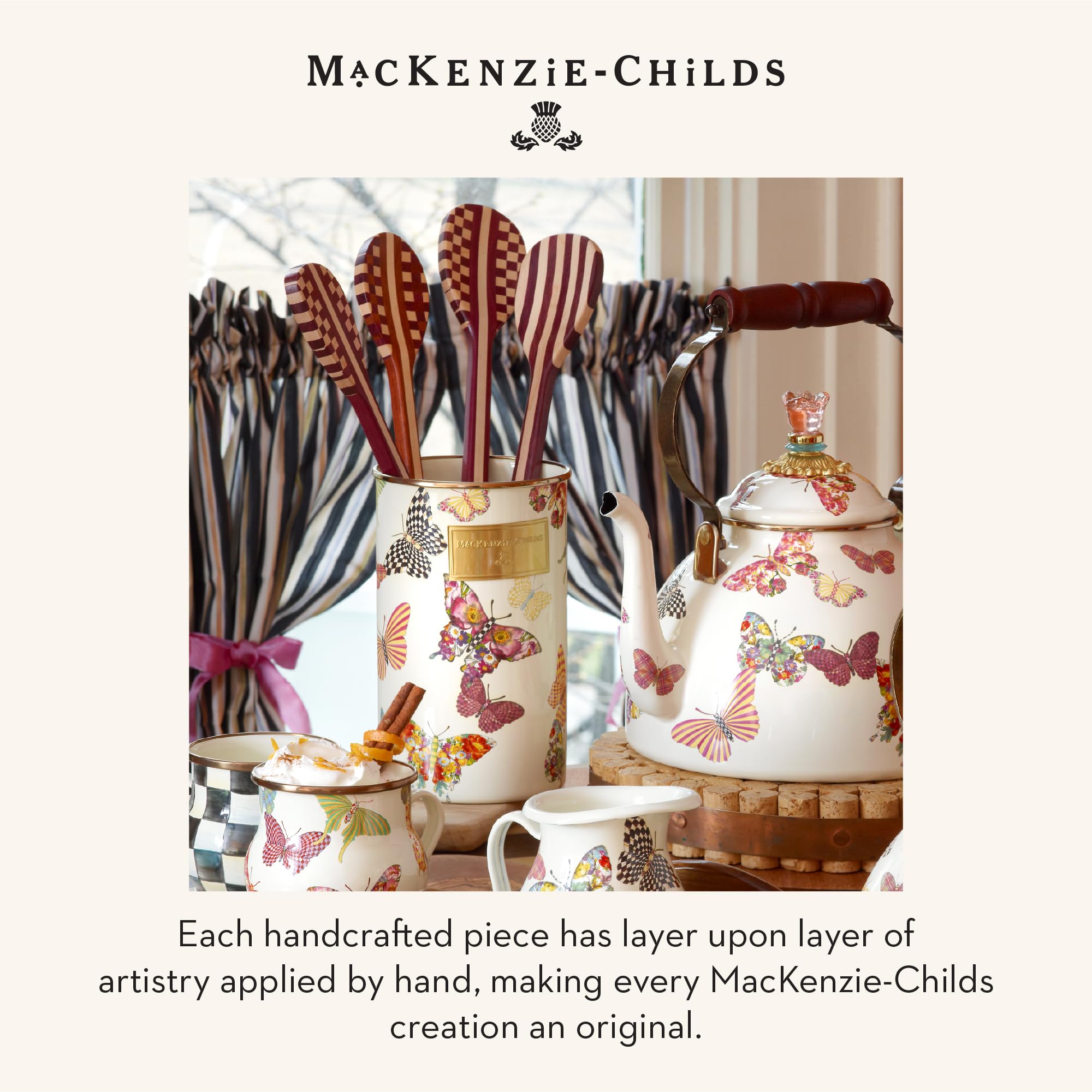 最終値下げ　MACKENZIE-CHILDS　蝶の小物入れ Amazon.com: MacKenzie-Childs: Butterfly Garden