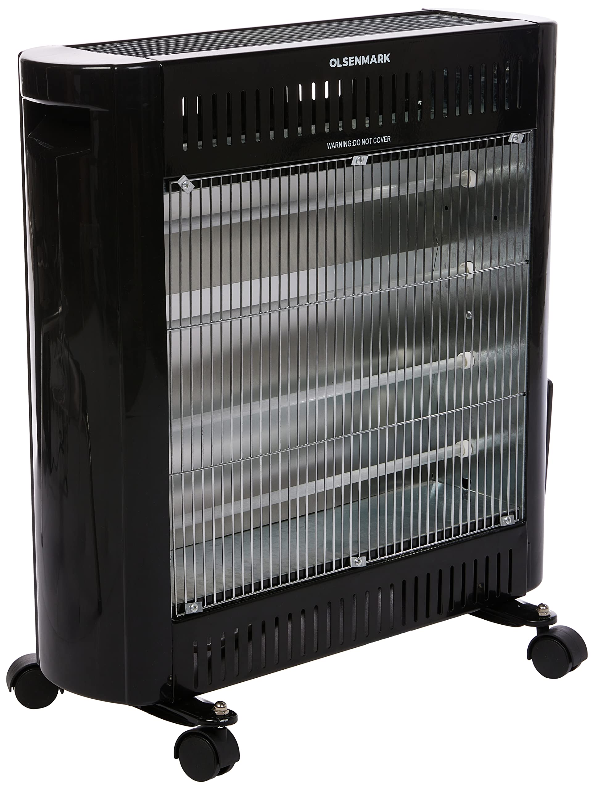 Olsenmark 2000W Quartz Heater, Black