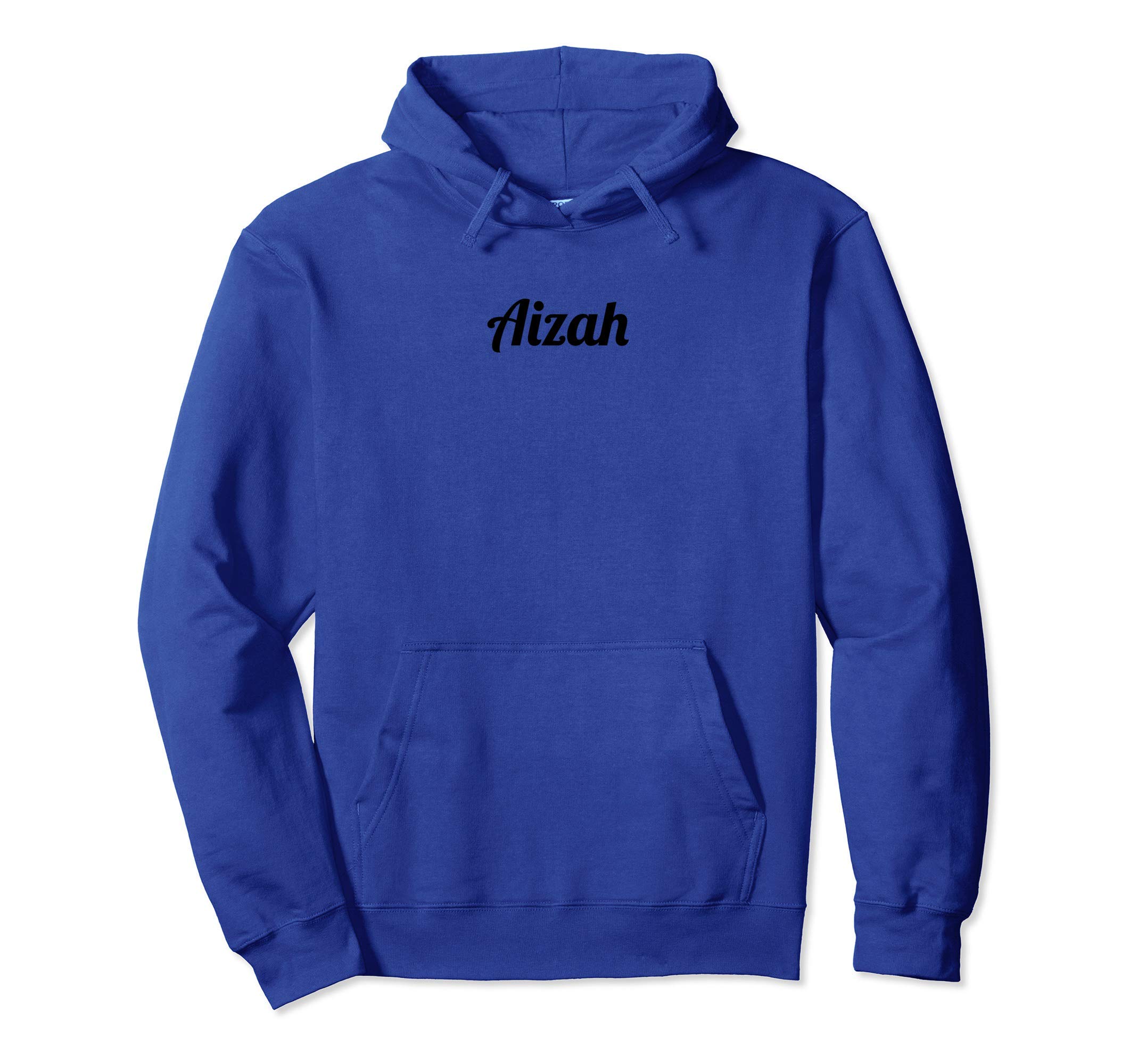 Top That Says the Name Aizah | Cute Adults Kids - Graphic Pullover Hoodie