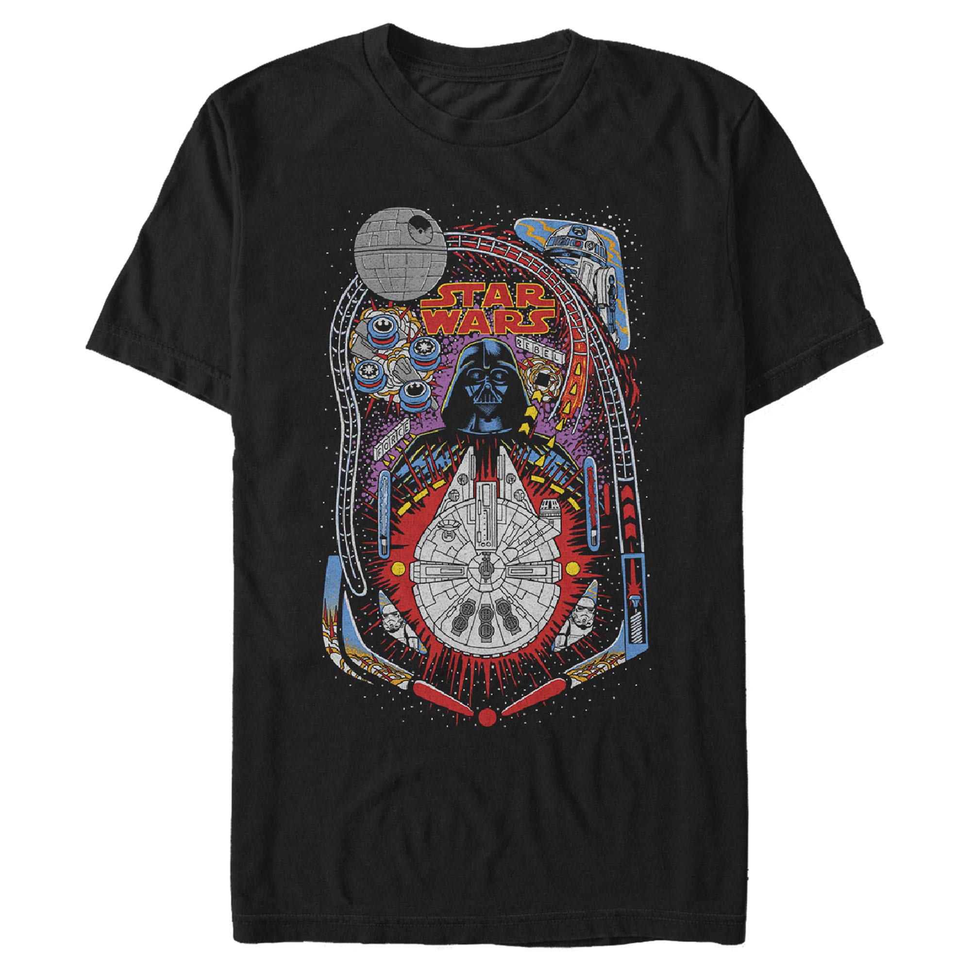 STAR WARS Men's Vader Pinball T-Shirt