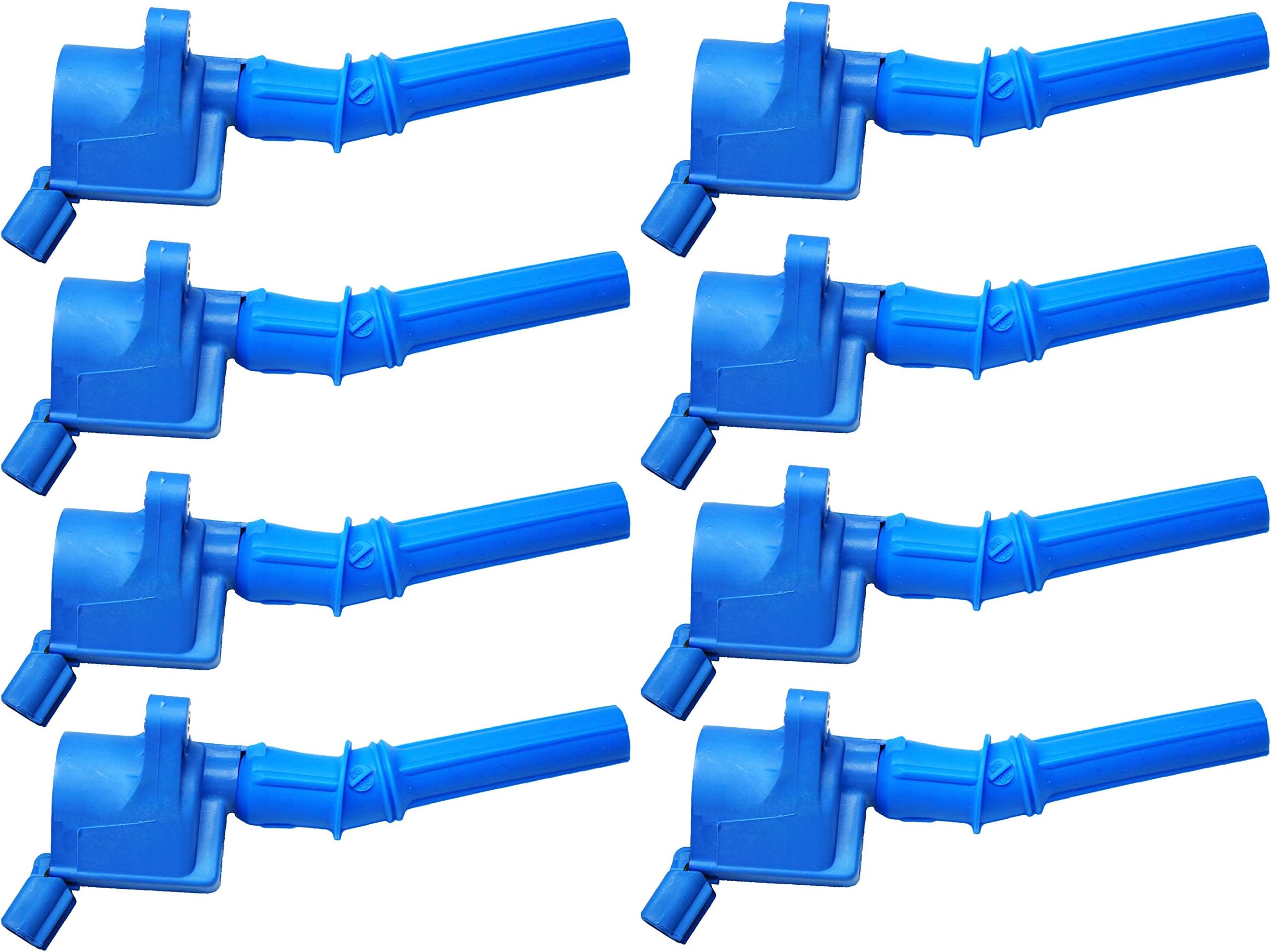 ENAPack of 8 High Performance Ignition Coils for Ford E-150 E-250 E-450 Super Duty Club Wagon F-150 4.6L 5.4L V8 Compatible with 1L2U12029AA 1L2U12A366A 3W7E12A366AA 3W7EAA