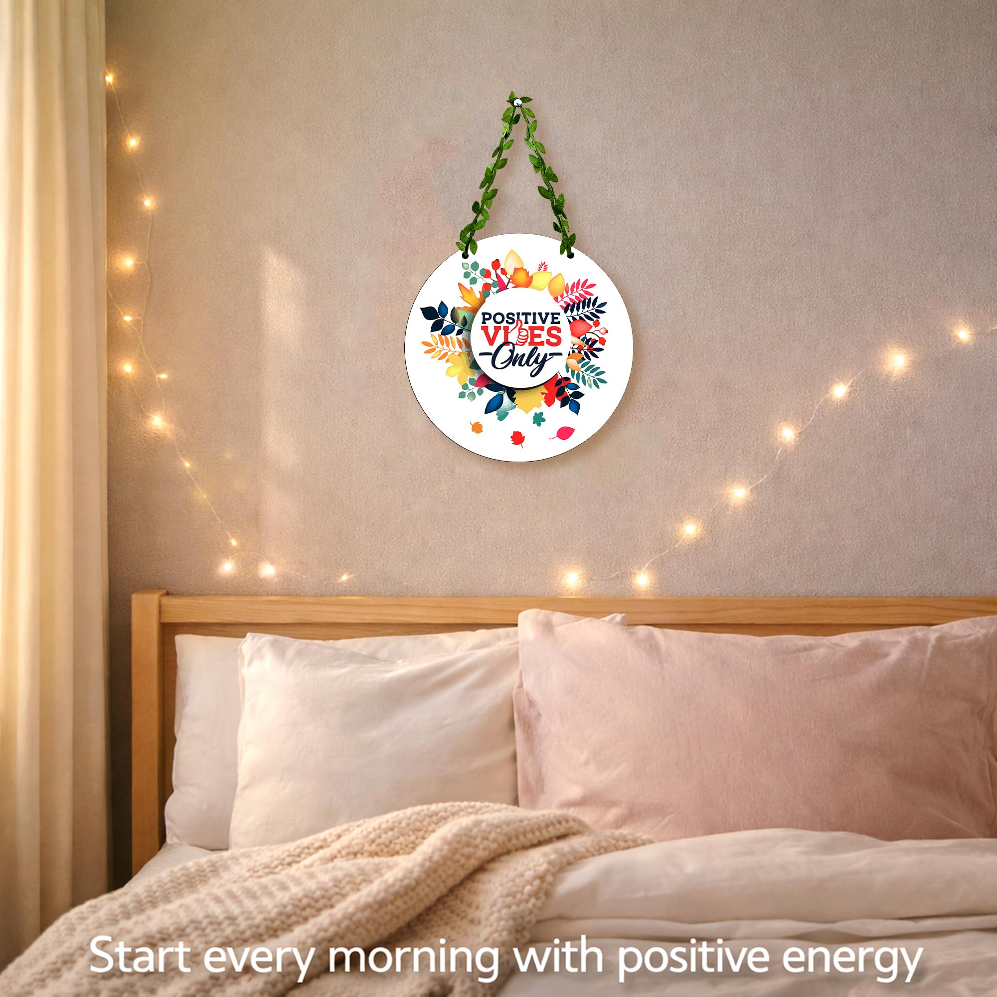 Positive Vibes Wall Decor - Sehaz Artworks -3