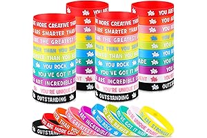 Zubebe Motivational Wristbands for Kids
