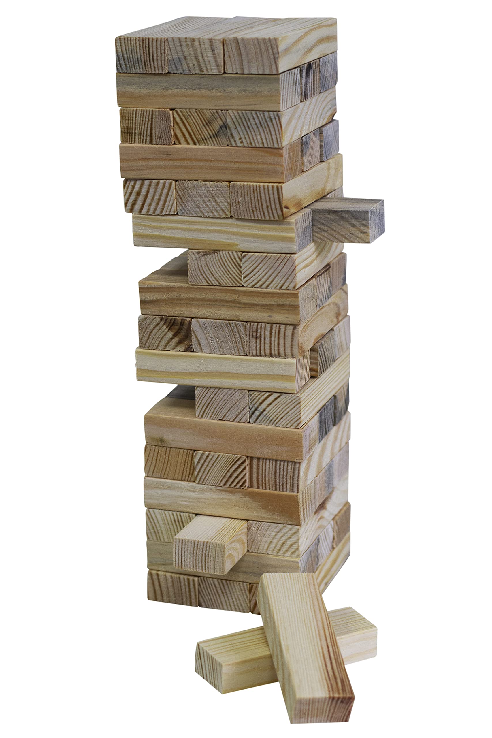 Toys Treasure Large Pine Wood 54 Plain Classic Blocks Stacking Game for Adults and Kids; 28 x 8.50 cm, Multicolor (B093X444TQ) Amazon Price History, Amazon Price Tracker
