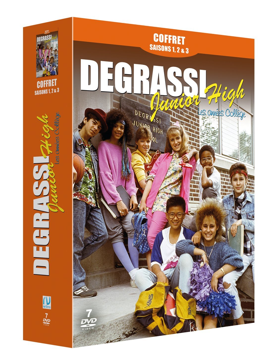 Coffret Degrassi Junior High : Les Années Collège-Partie 1 (42 épisodes)