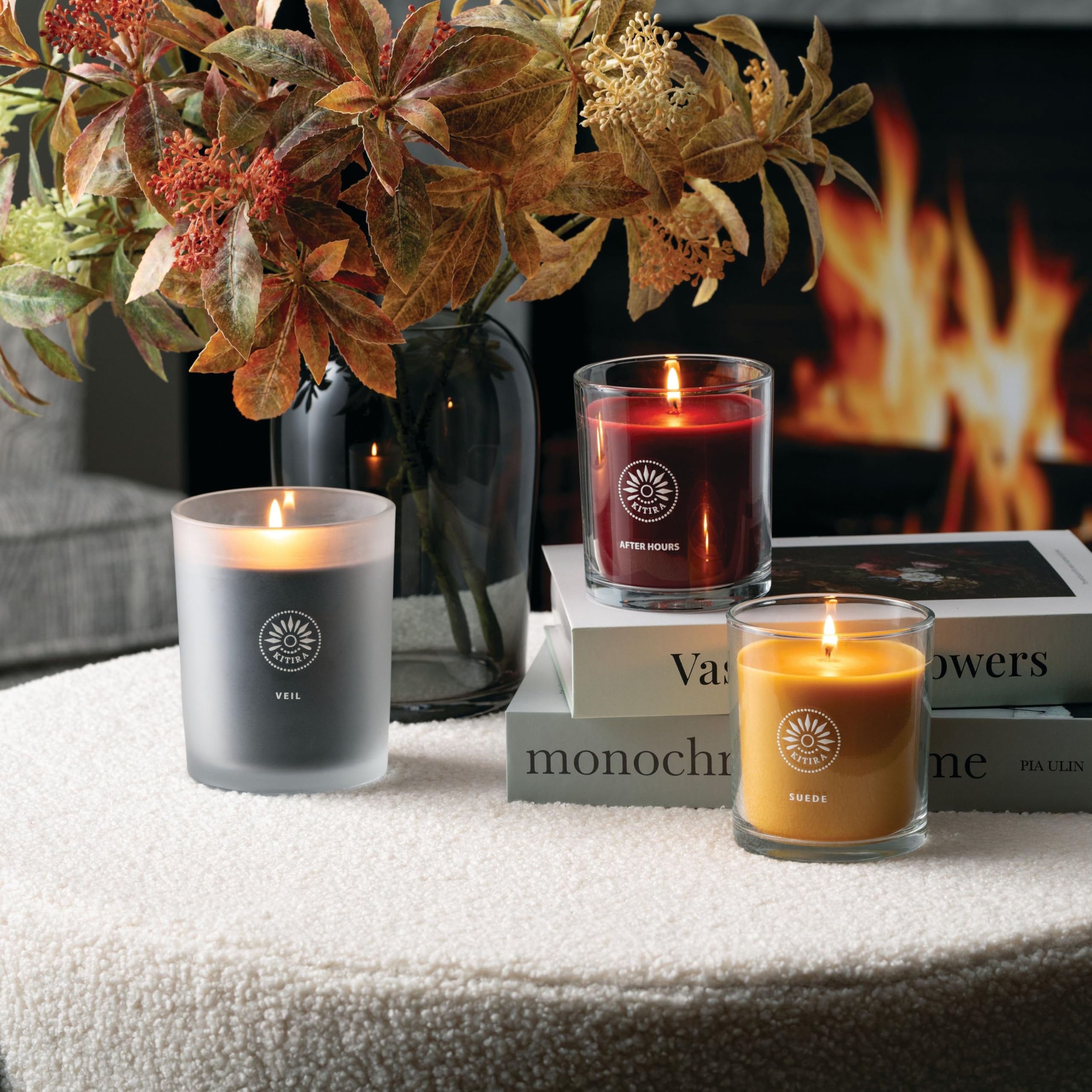 Amazon.com: Sullvans Vance Kitira Scented Candle, Single Wick Jar