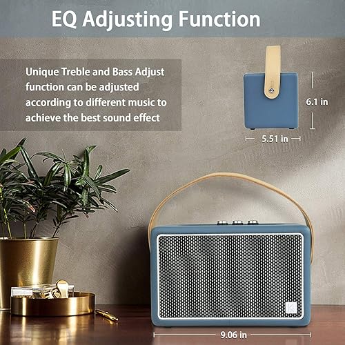 Miniatura 6 de KONEX - Altavoz inalámbrico portátil de 40 W Bluetooth 42 reproductor de música de graves pesados tiempo de reproducción de 20 horas altavoz al aire