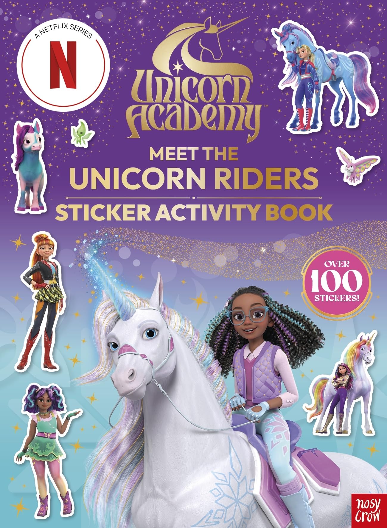 Unicorn Academy: Meet the Unicorn Riders: Sticker Activity Book: With over 150