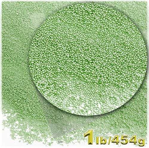 Miniatura 8 de The Crafts Outlet Acabado Opaco, Vidrio, Microperlas 0.024 in, Ideal para Caviar, Perla Opaco