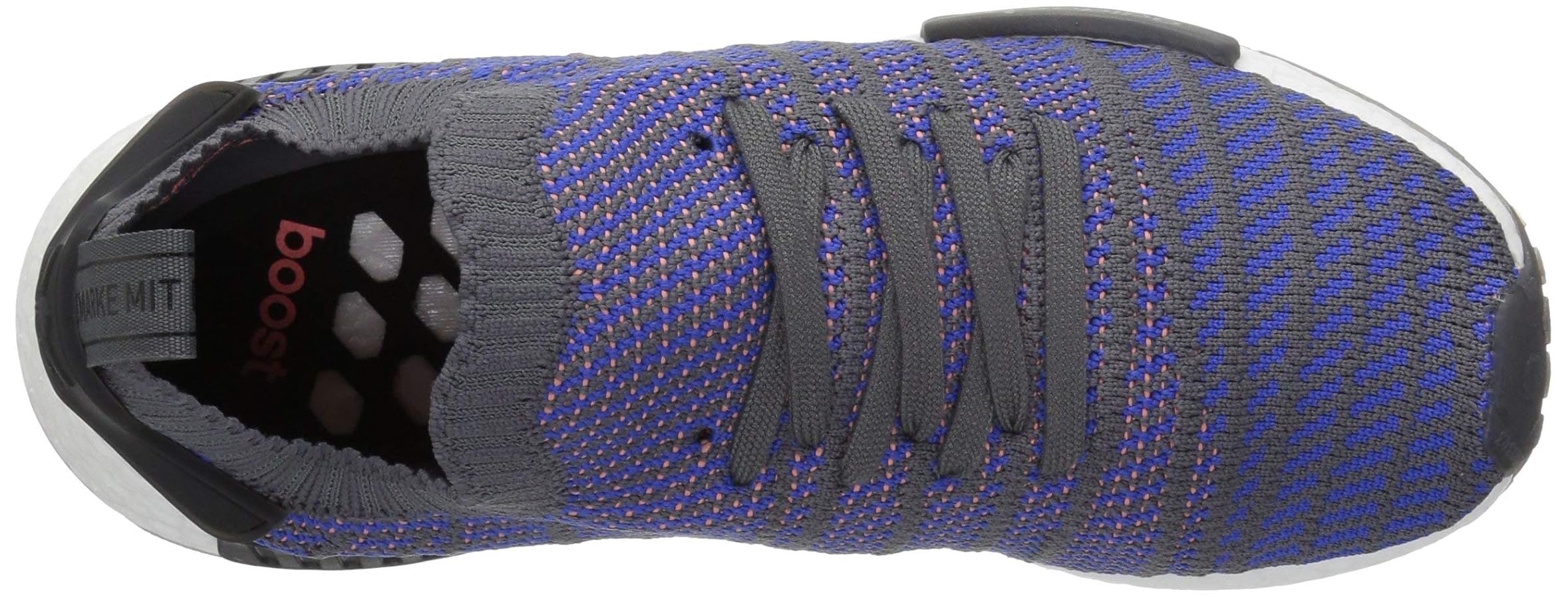 Amazon.com | adidas Originals Men's NMD_R1 STLT Primeknit Running Shoe,  Hi-Res Blue/Black/Chalk Coral, 7.5 | Fashion Sneakers