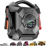 Truck Jump Starter Heavy Duty,CAT797 30000A 12V/24V Portable Lithium Battery Jumper,-40F° Instant Start Battery Booster Pack,for Semi Truck,Gasoline/99L and Diesel Engines Up to 50L,Class 8