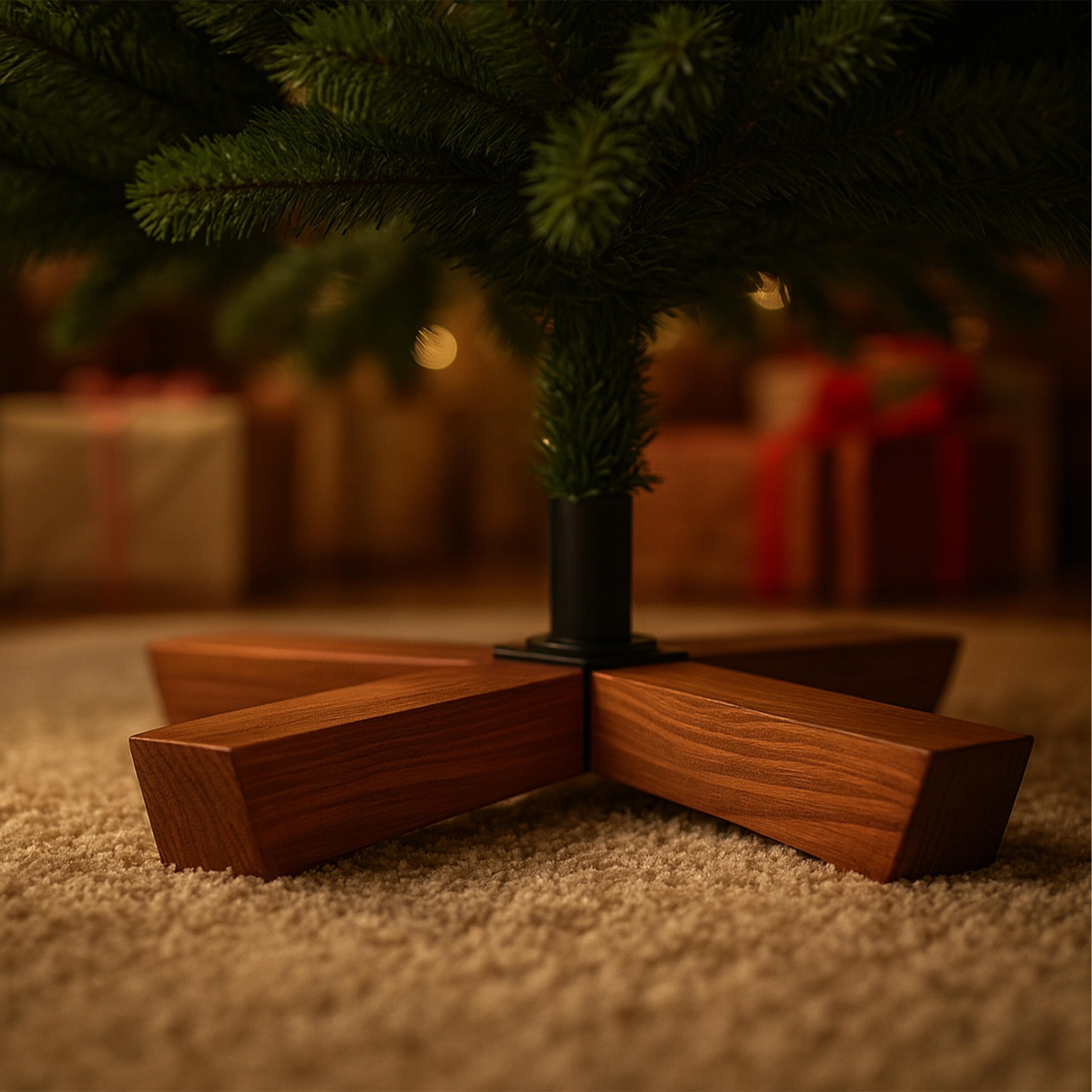 Arbre de Noël Artificiel Relaxdays, 180 cm, Aiguilles en PVC, Support en Bois, Sac de Rangement, Sapin Vert Naturel