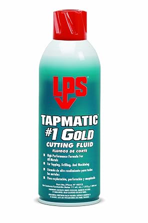 LPS - 40312 Tapmatic #1 Gold Cutting Fluid, 11 oz Aerosol Pack of 12
