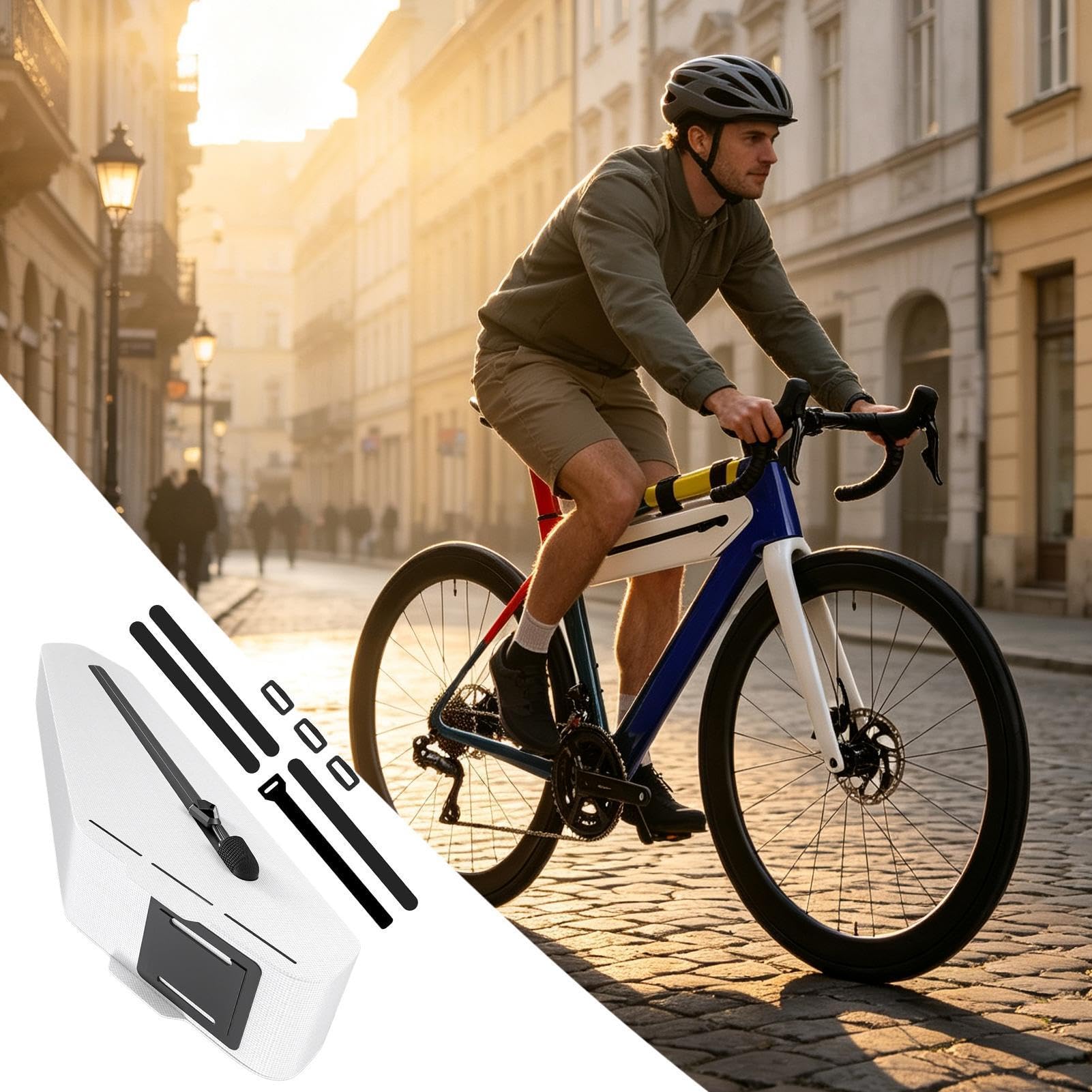 Generisch Borsa per tubo superiore della bicicletta, impermeabile, per | Outdoor viaggio pendolare avventura trail città ciclismo telaio borsa accessori attrezzatura