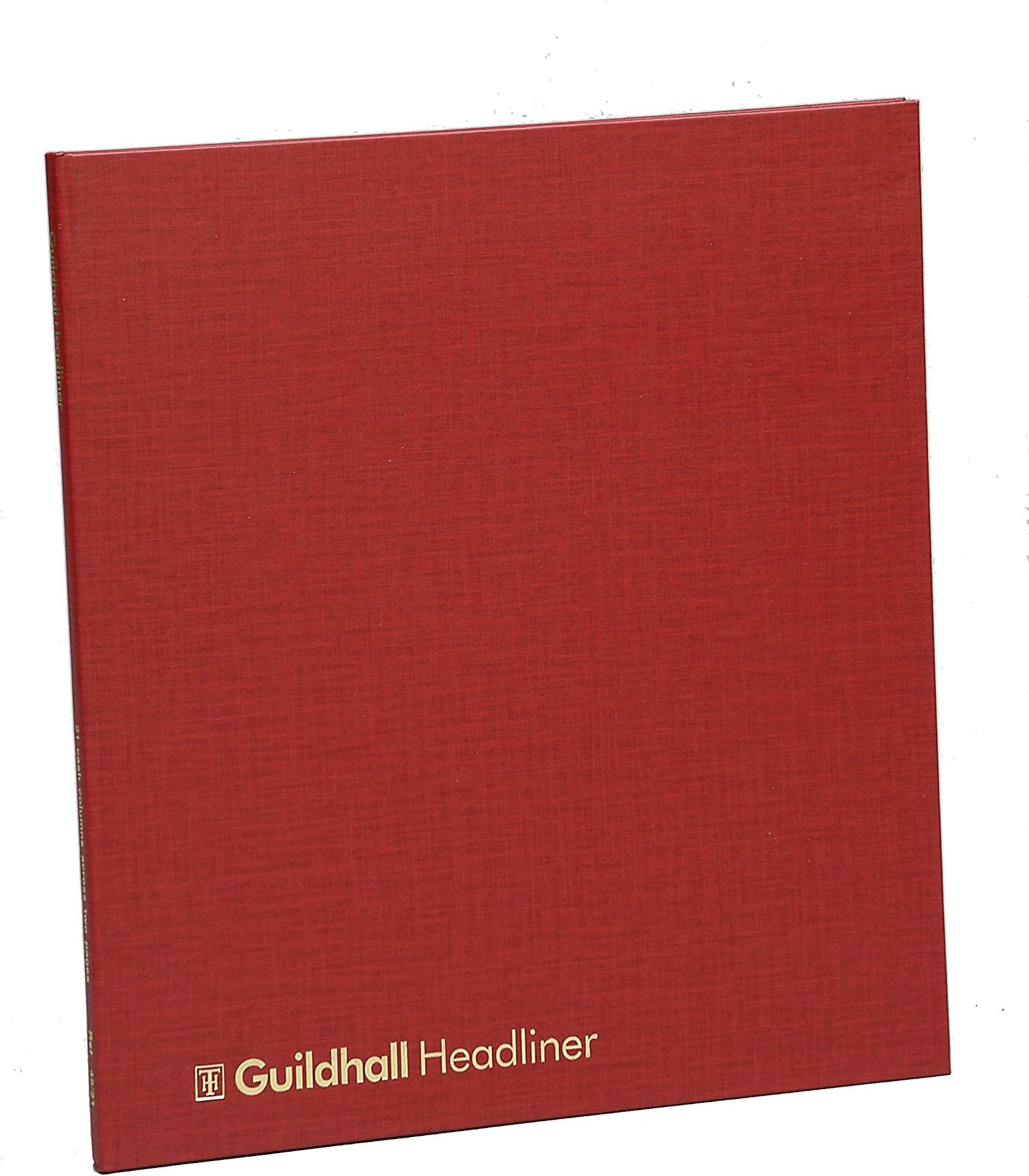 Ref 48/13Z Guildhall Headliner Account Book,298x273mm