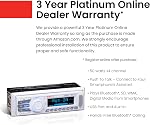 BOSS Audio Systems MR1308UAB Marine Receiver - Weatherproof, Bluetooth Audio, USB, SD, MP3, AM/FM, Aux-in, No CD Player, White, 8.50in. x 8.50in. x 4.00in.