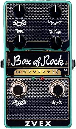 ZVex Efectos Vertical Vexter Caja de Rock Distortion Pedal de efectos de guitarra
