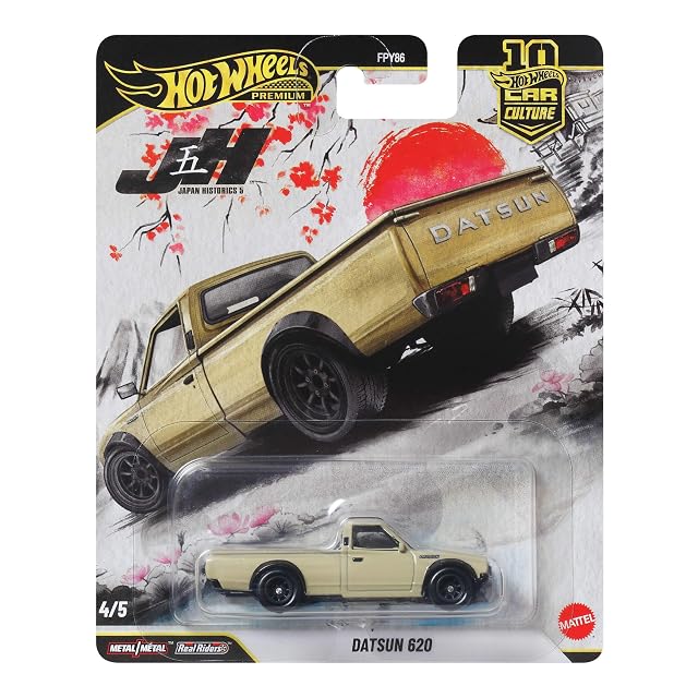 Hot Wheels Car Culture Premium Datsun 620 a Escala 1:64