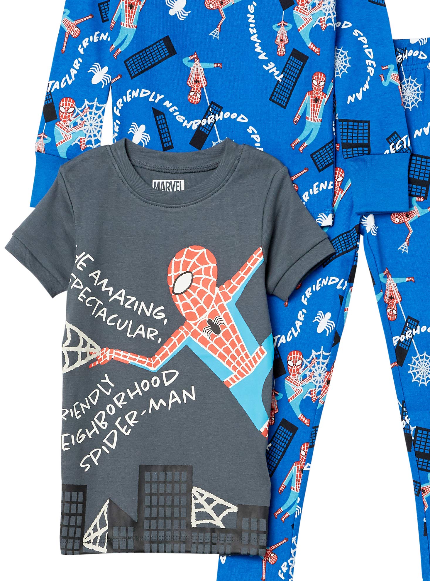 Amazon Essentials Disney | Marvel | Star Wars Set Pigiama (in precedenza Spotted Zebra) Bimbi, Bambini e Ragazzi, Confezioni Multiple