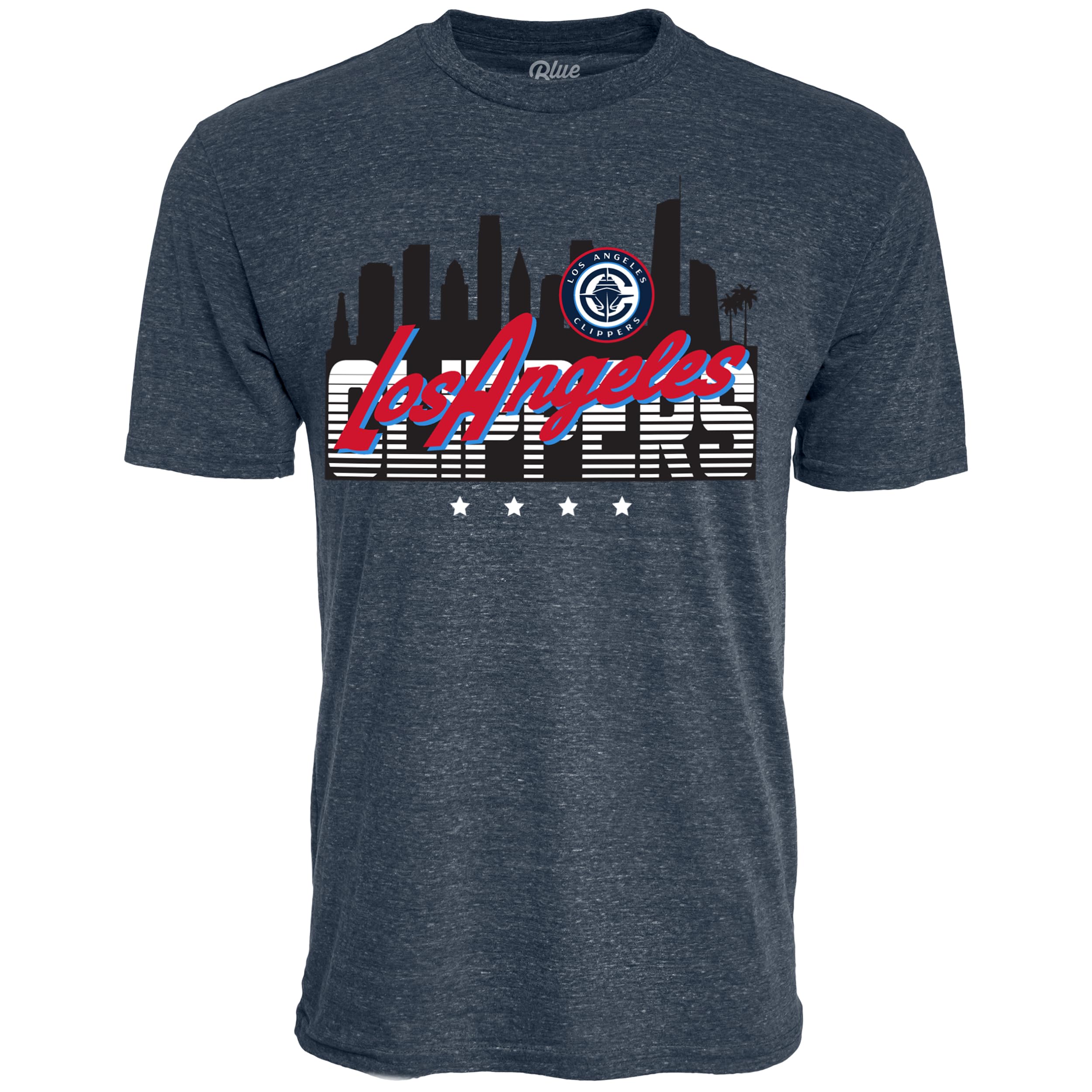Blue 84NBA Officially Licensed Tri-Blend T-Shirt Flyline