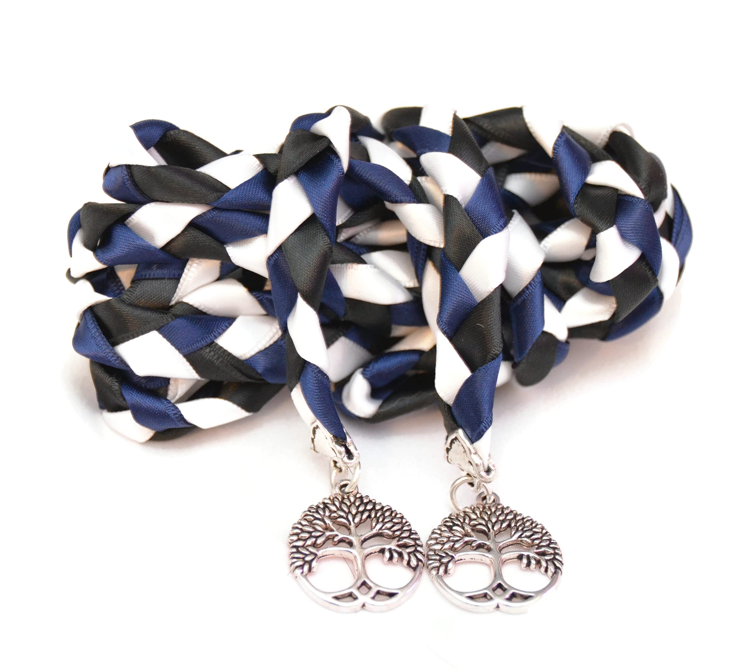 Divinity Braid Navy Black Tree Wedding Handfasting Cord #Wedding #Handfastiing #TreeOfLife