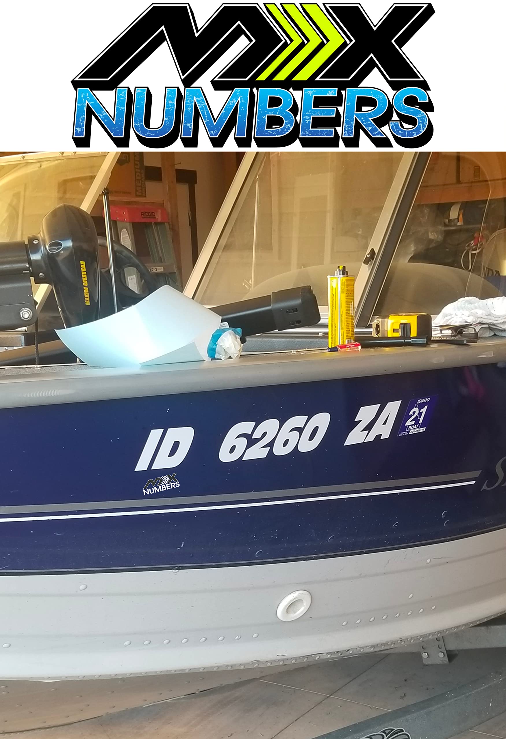 Boat Numbers And Letters Custom Boat Registration Numbers - Marine ...