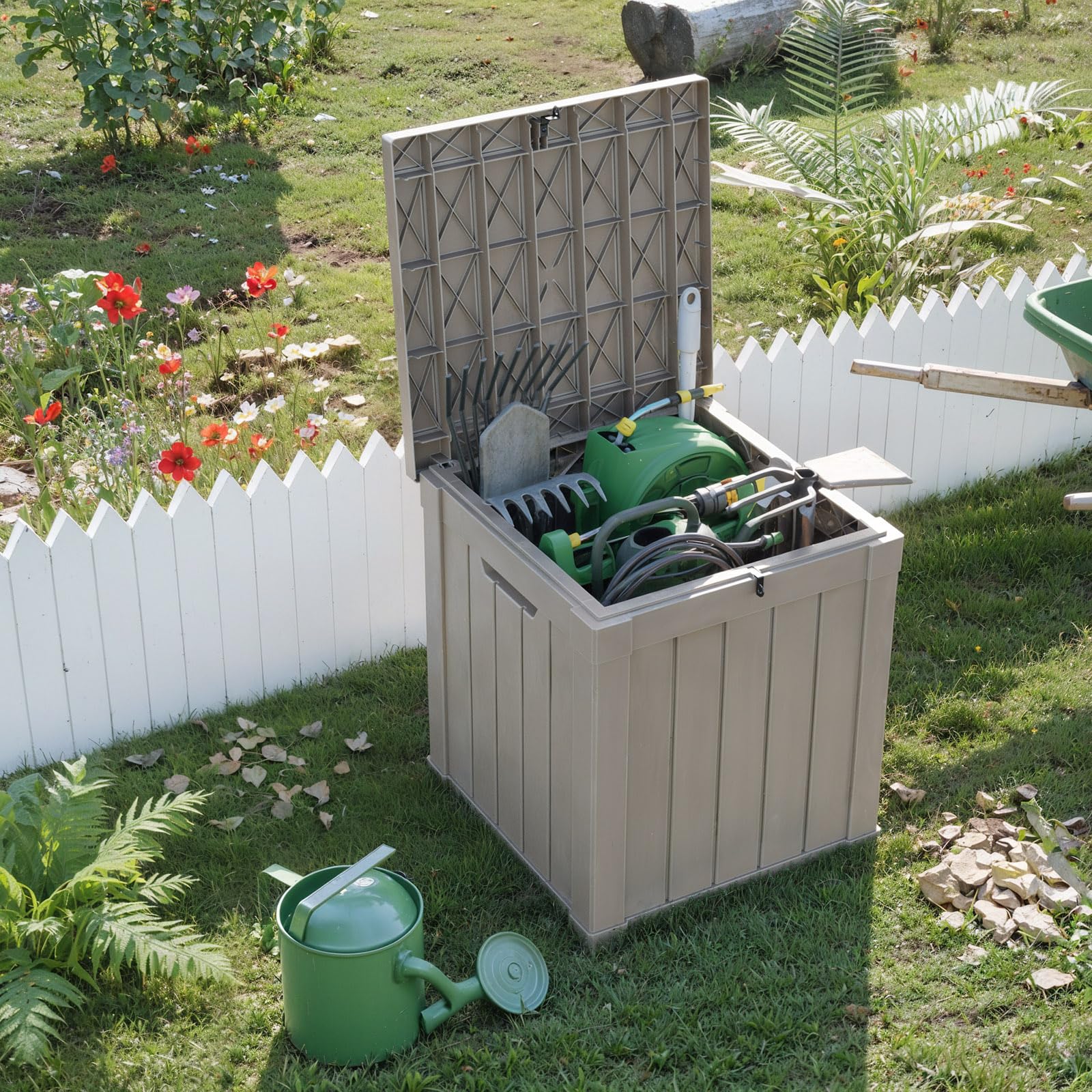 【新品】RAIN OR SHINE SOFT CONTANER L 40L Amazon.com - Storage Bin 40 Gallon 160 Qt Wheeled Industrial