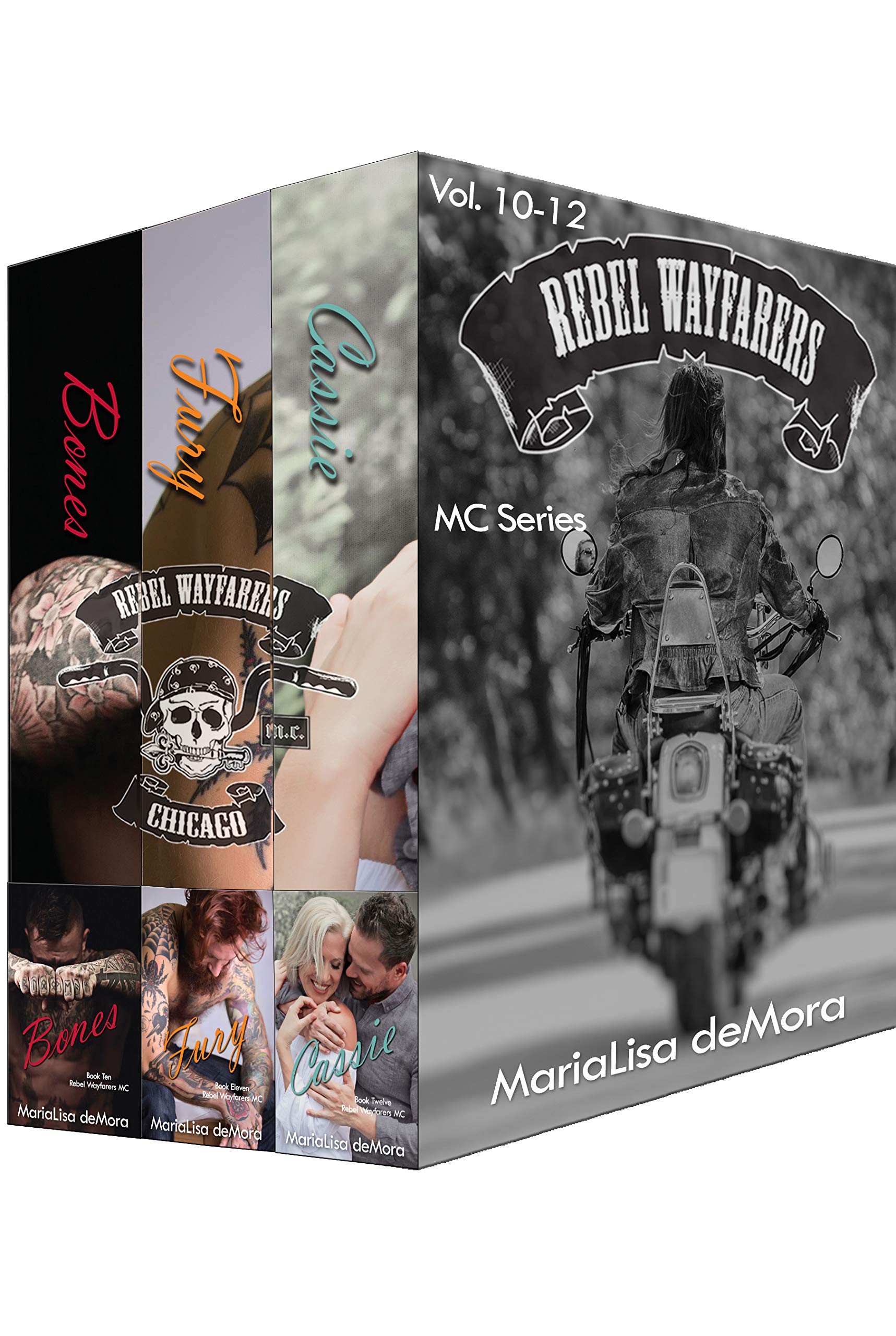 Rebel Wayfarers MC Vol 10-12: Boxed Set (Rebel Wayfarers MC Boxset Book 4)