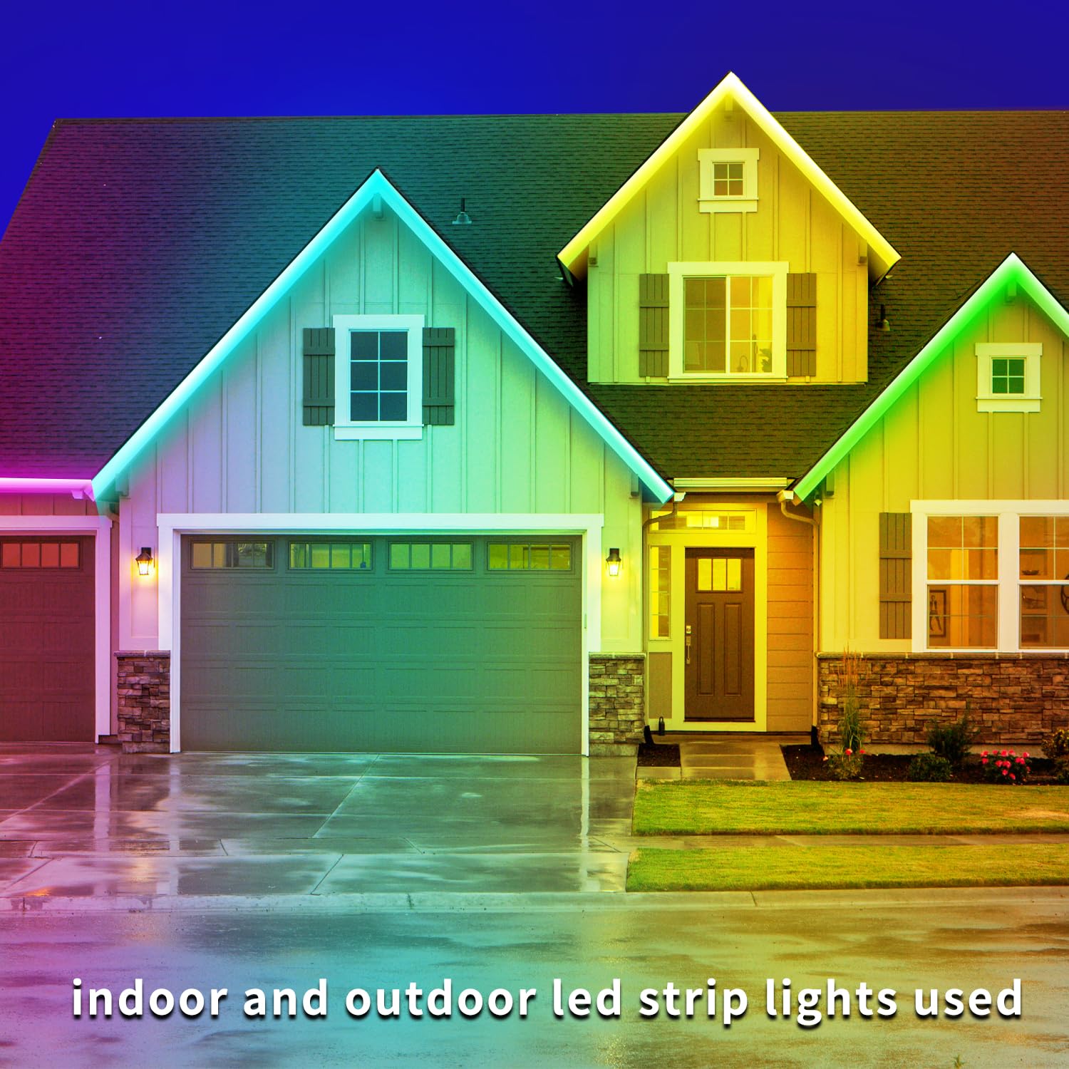 LETIANPAI 30 M Outdoor LED Strip Light, Waterproof, Music