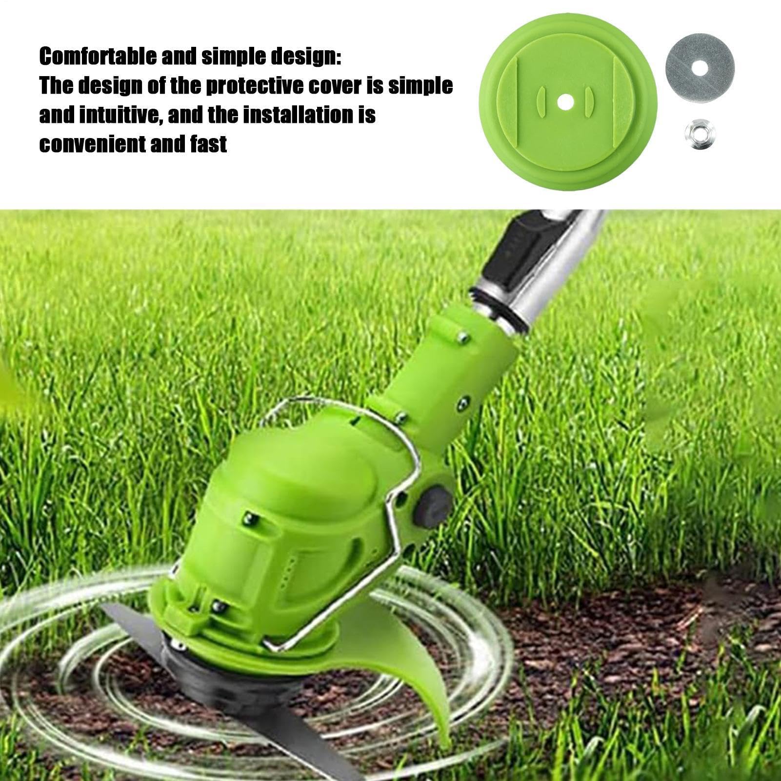 Genérico Cortacésped - Reemplazos para Tractores | Paquete 3 Placa ABS Guarda | Accesorios Herramientas Jardín, Protector Recortador Junta Tuerca