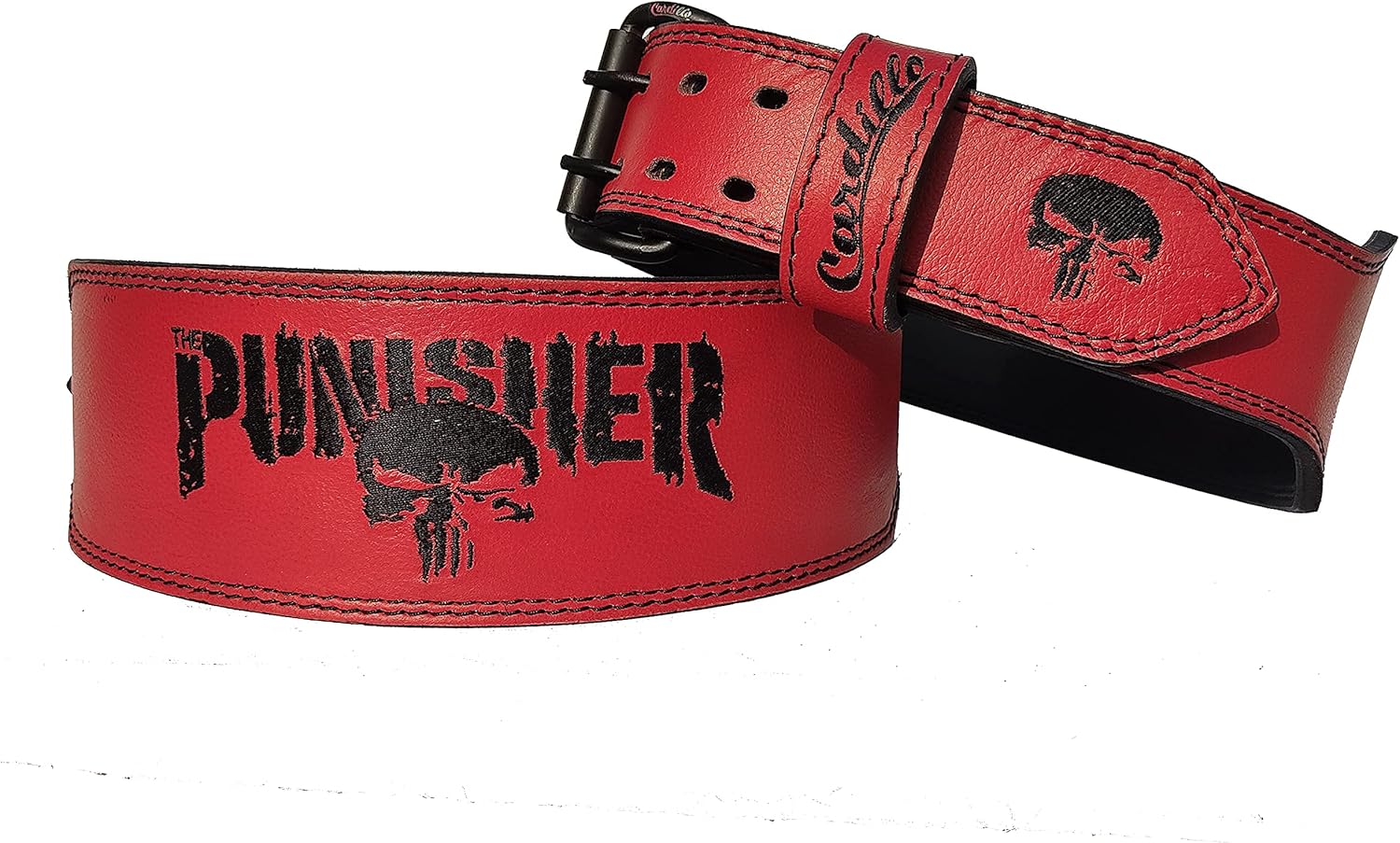 Cardillo USA Weight Lifting Belt (PUNISHER EDITION) (Embroidery Artwork