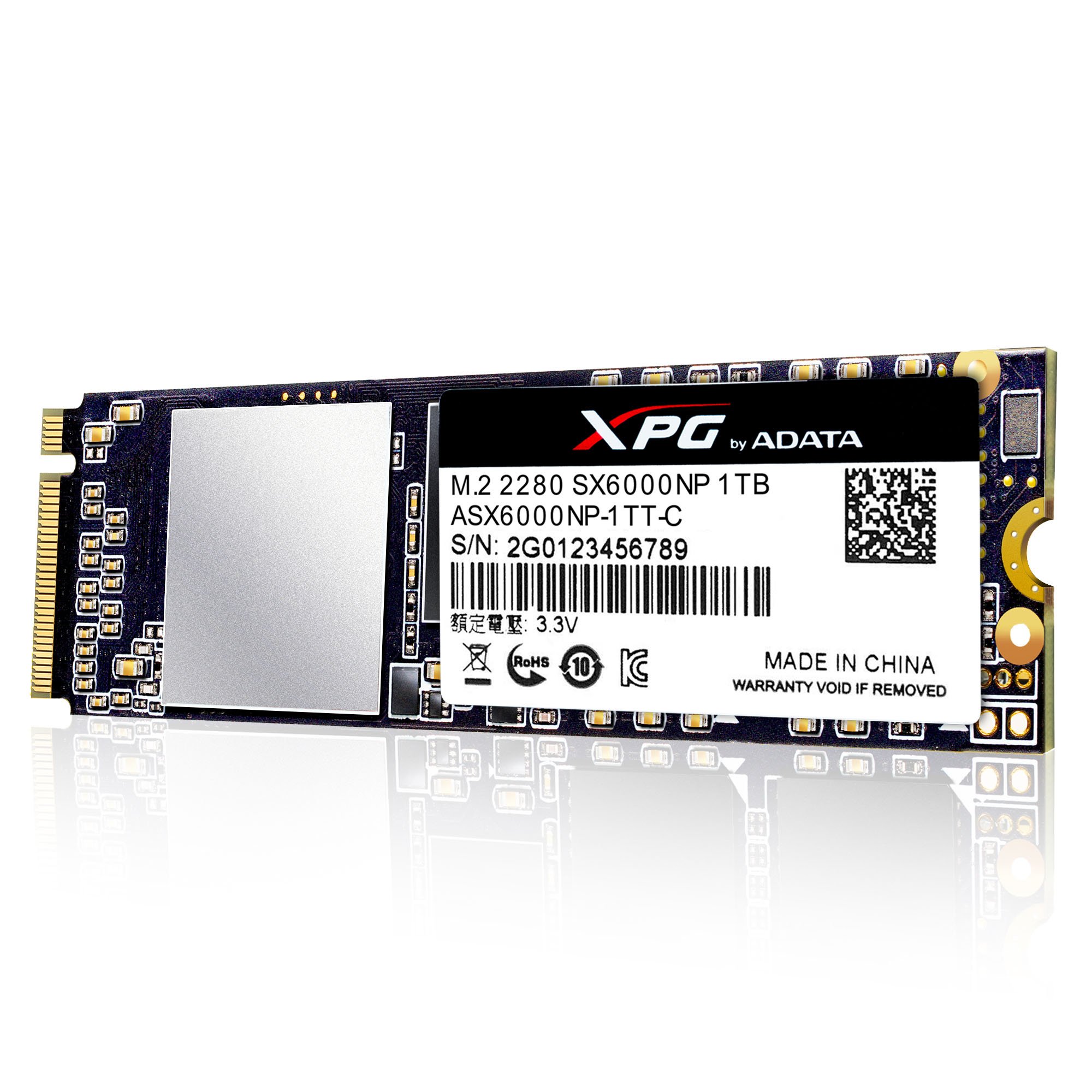 Amazon.com: ADATA XPG SX6000 PCIe 1TB 3D NAND PCIe Gen3x2 M.2 2280