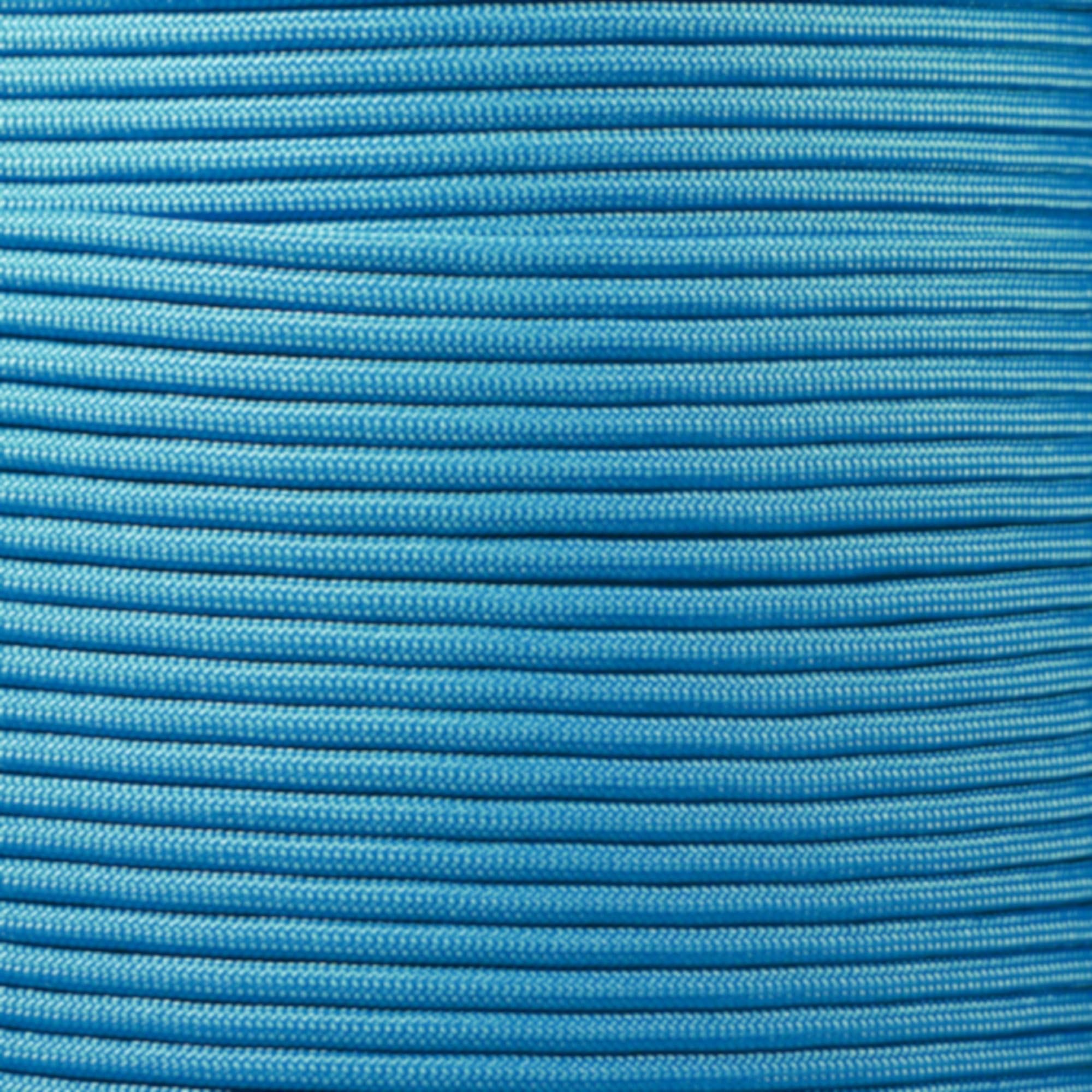 PARACORD PLANET Starke Type IV 750 LB Zugfestigkeit 11 Strand Core Paracord Spulen (250 "& 1000 'Größe Optionen), Neon Turquoise, 1000' Spool